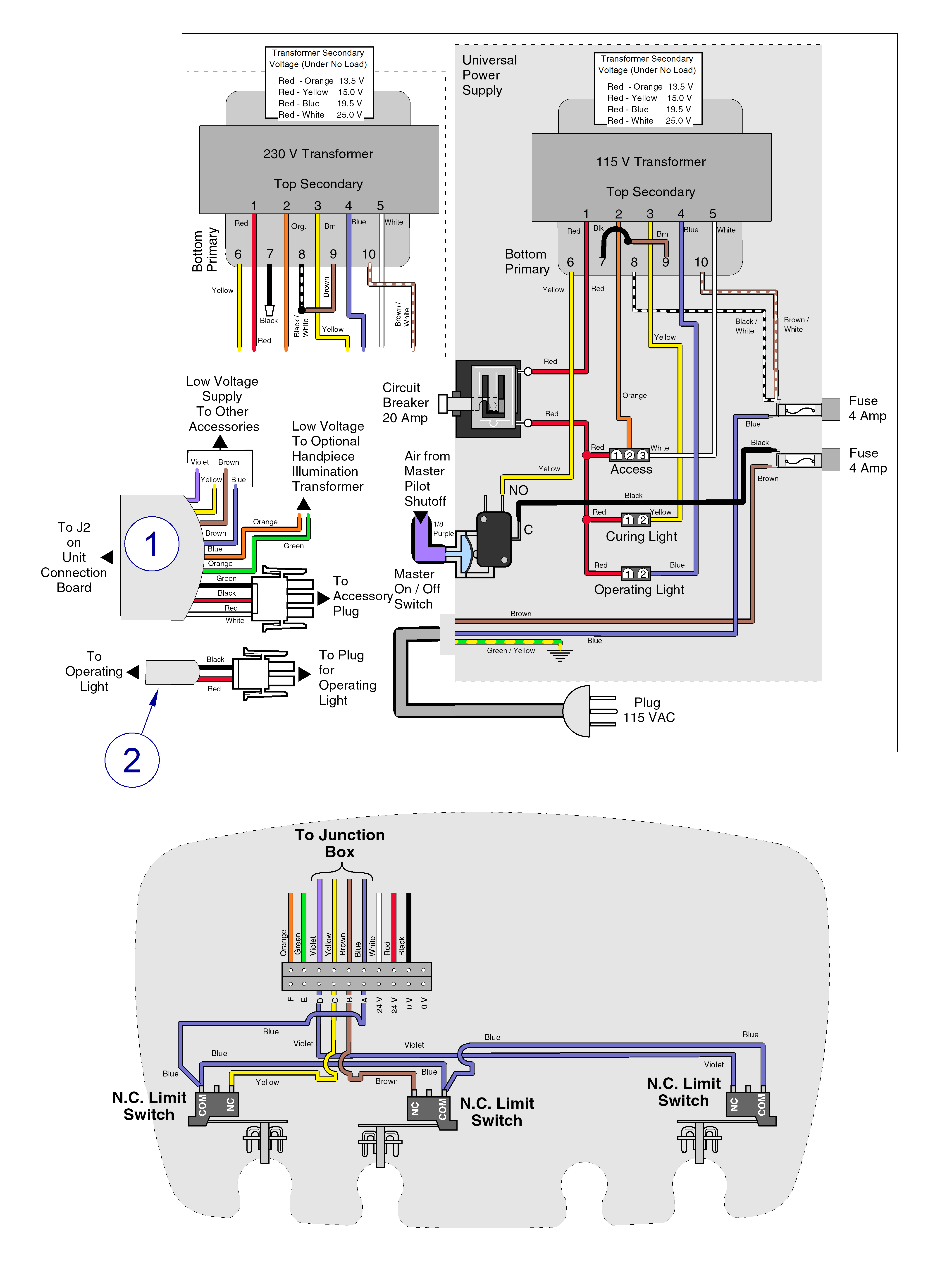 Ultra Chair Wiring Diagram