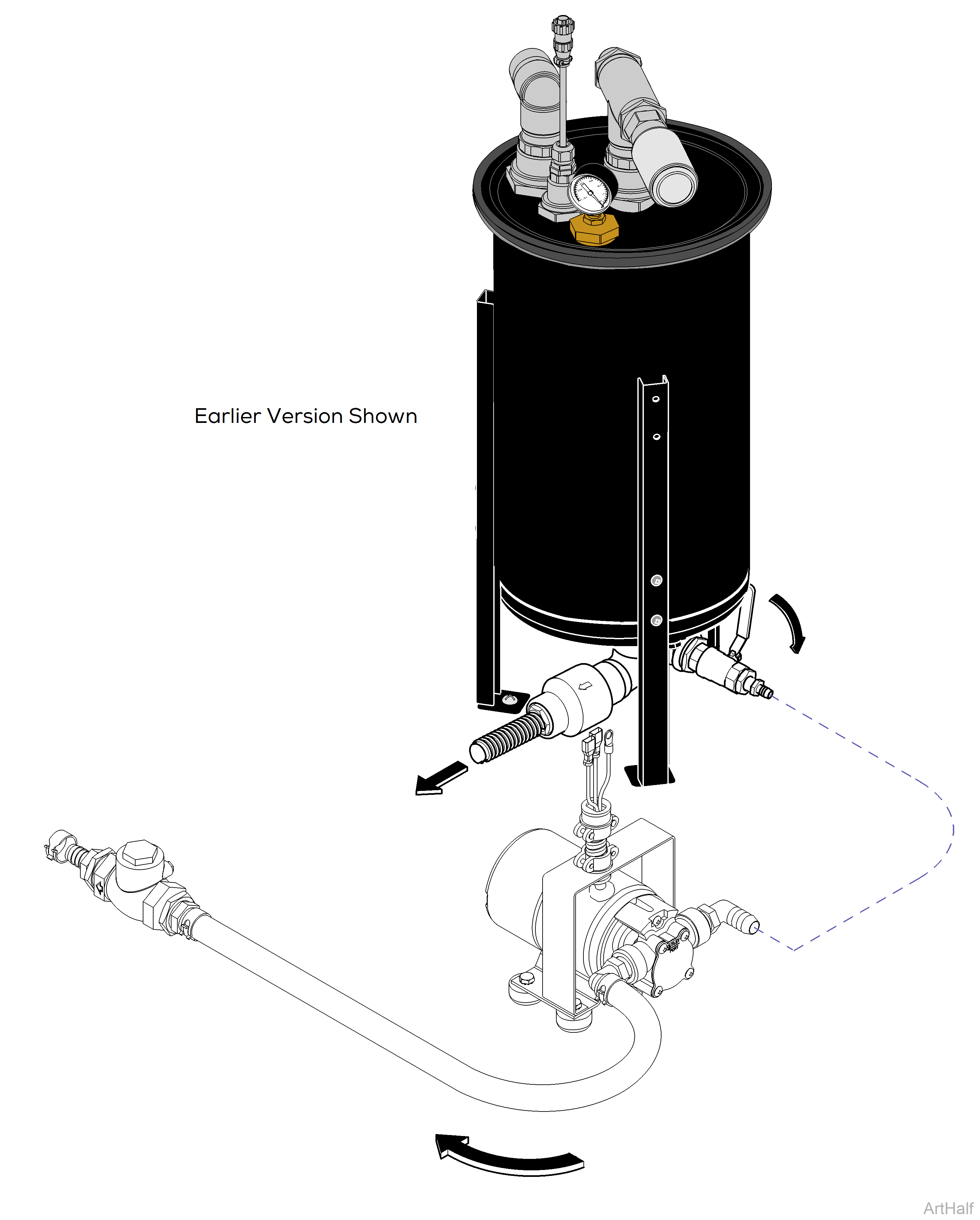 PowerVac P Liquid Evacuation Pump