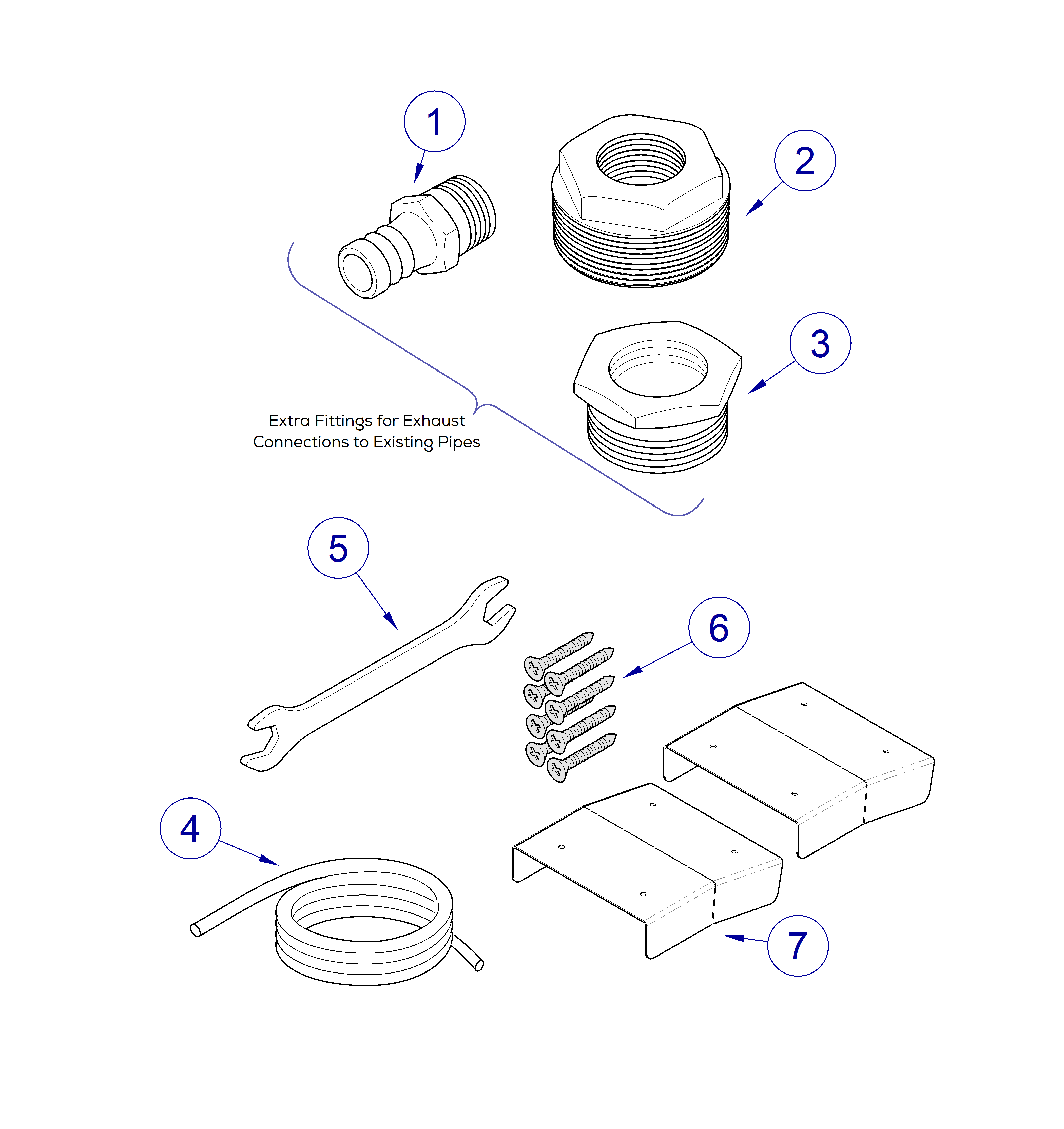 PowerVac P Vacuum Loose Parts