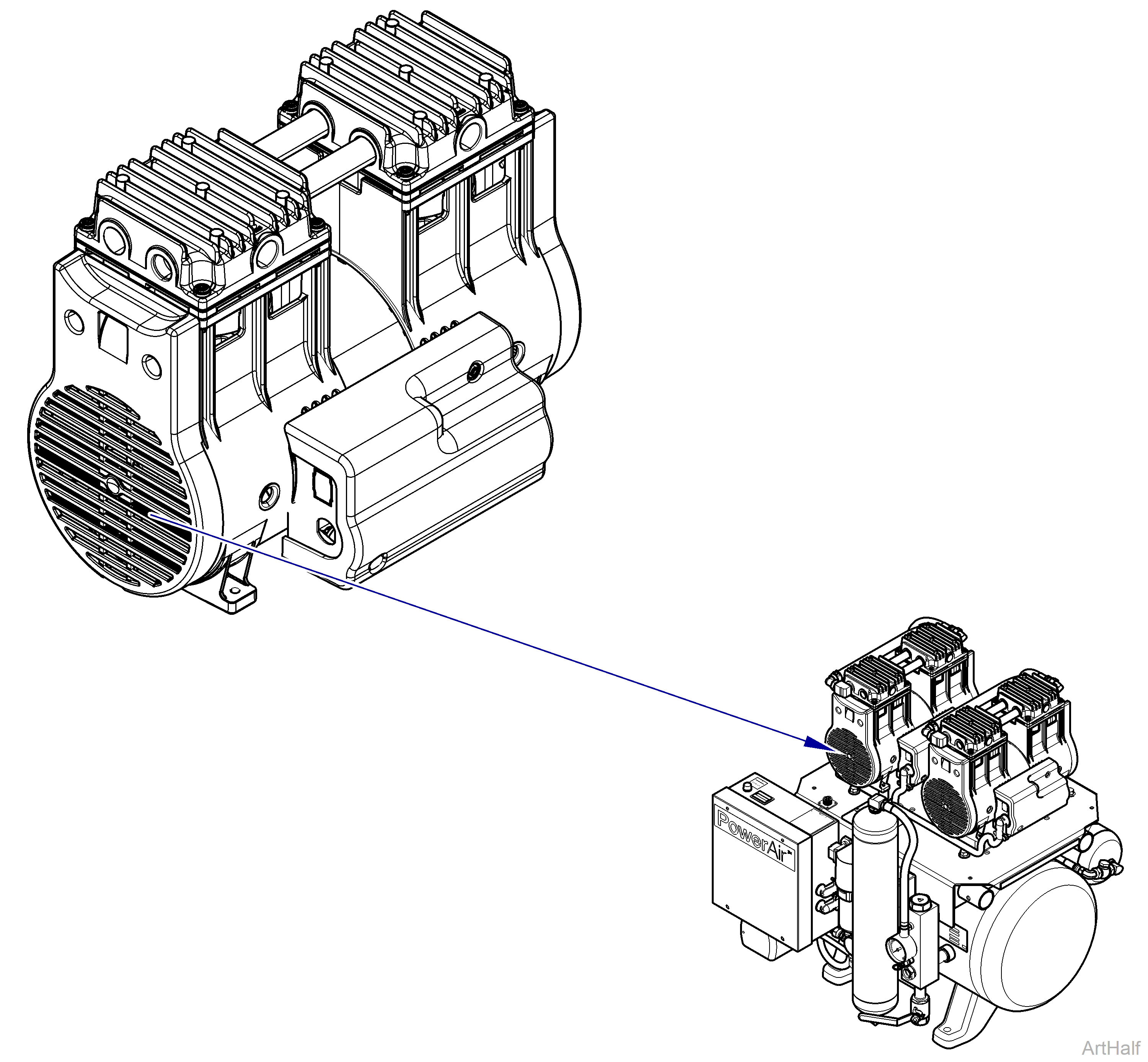 PowerAir Compressor Heads
