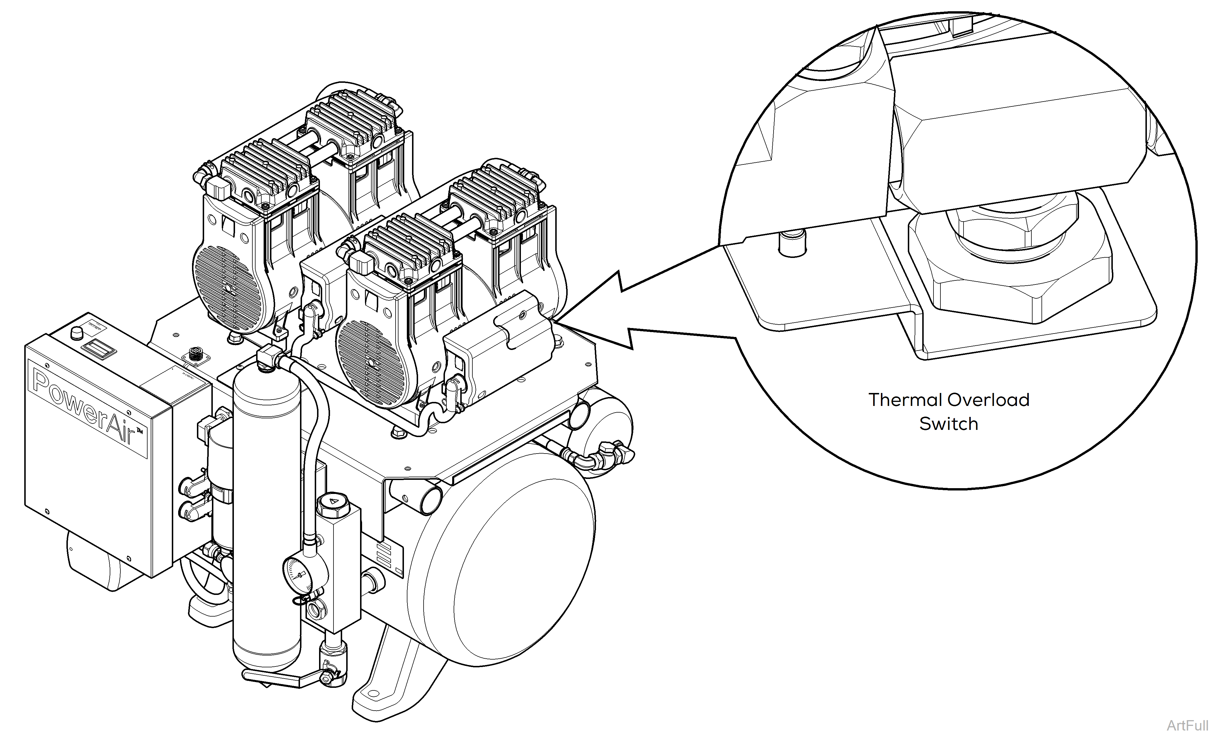 PowerAir Thermal Overload Switch