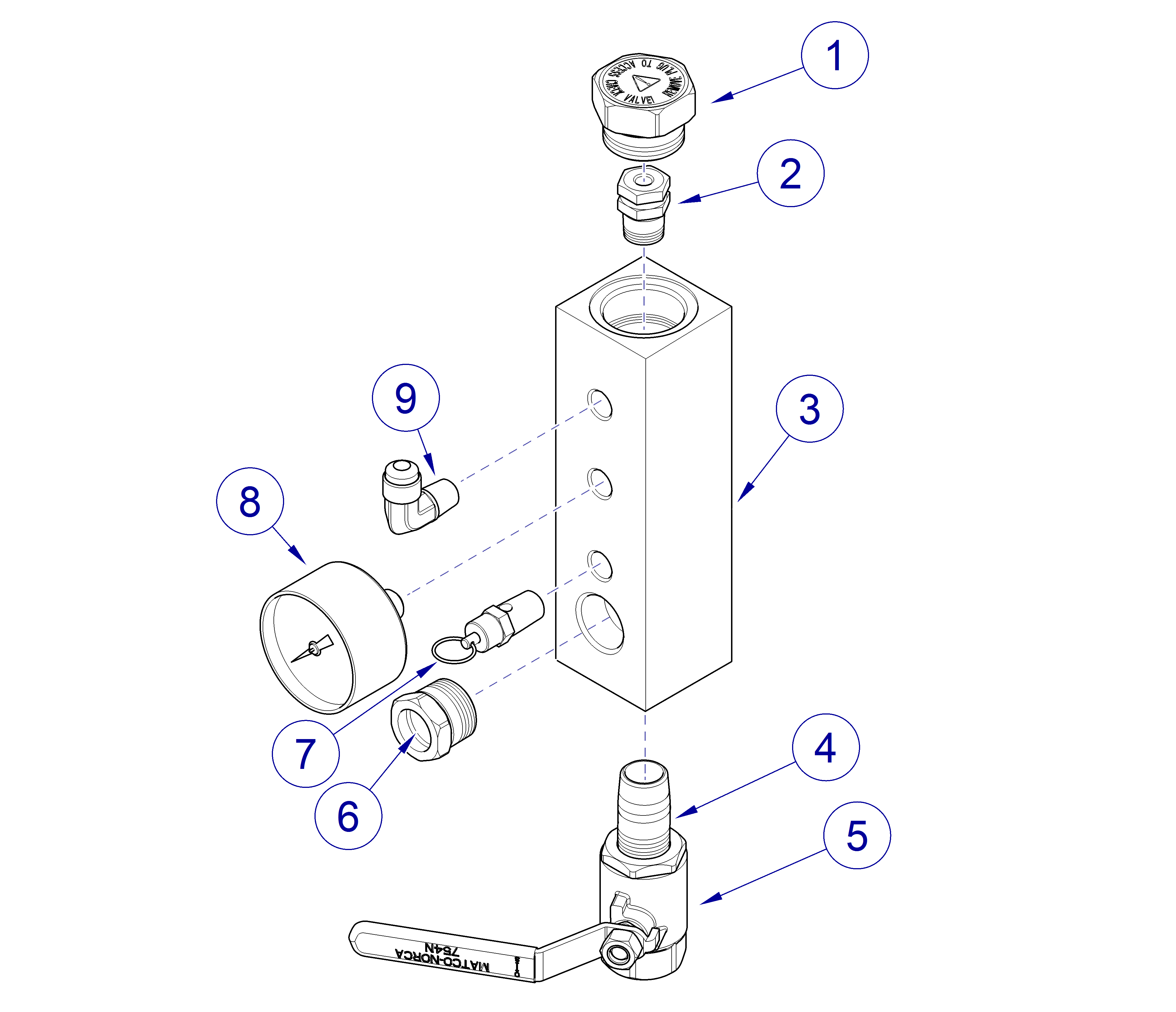 PowerAir Check Valve Manifold Assembly