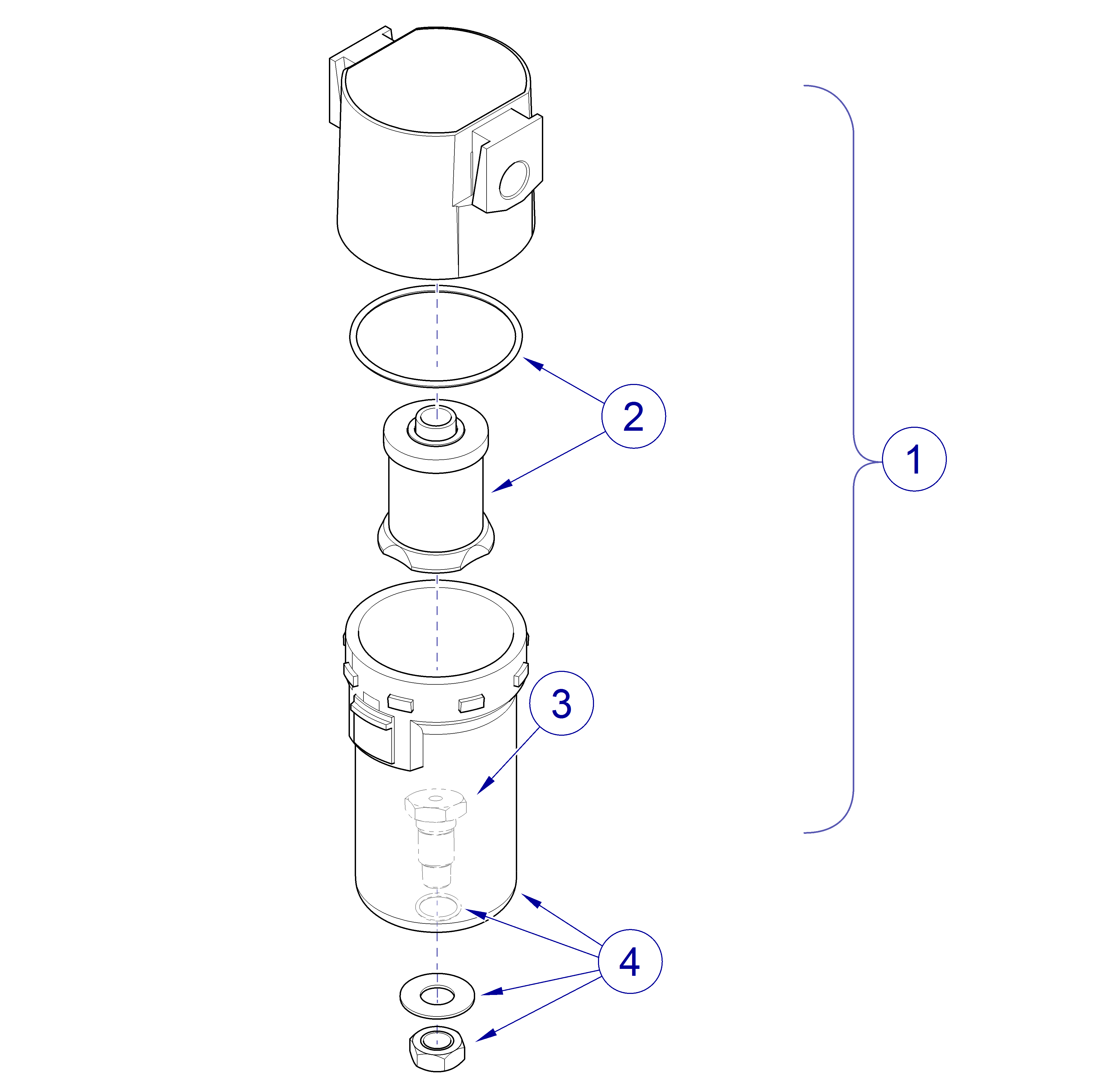 PowerAir Coalescing Filter Assembly