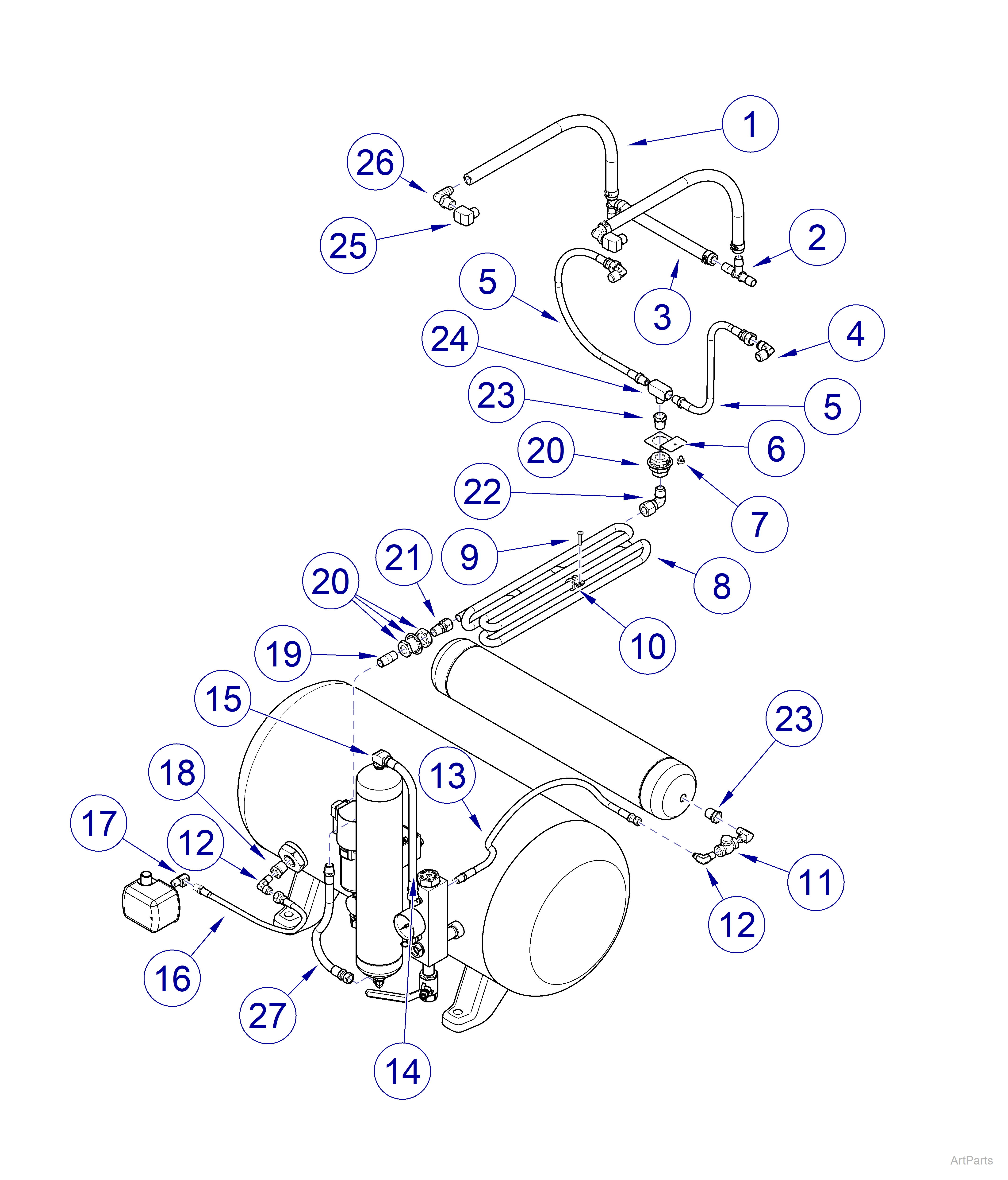PowerAir Pneumatic Tubes and Hoses