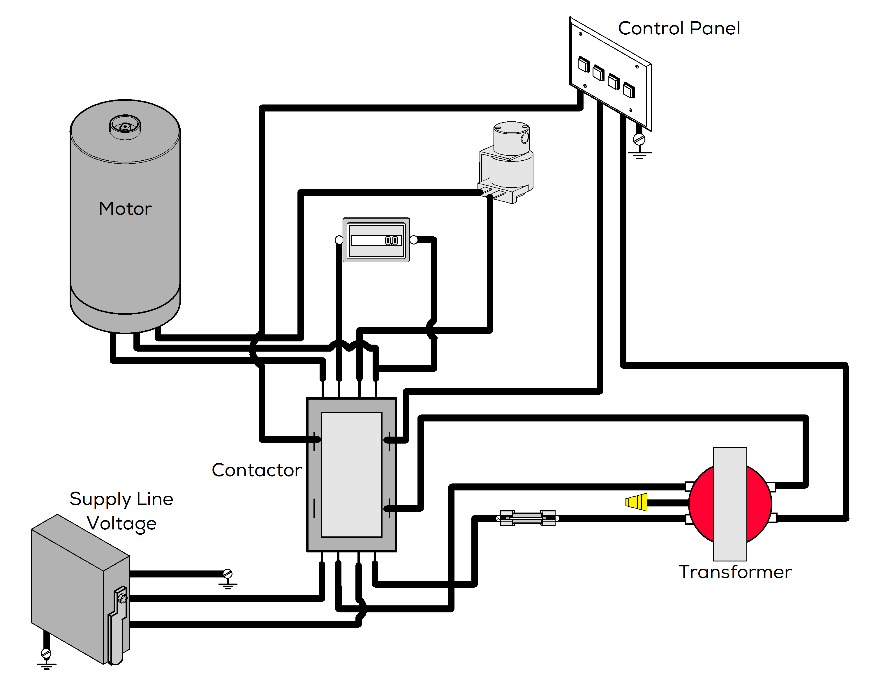 Classic Series Vacuums Electrical Schematic