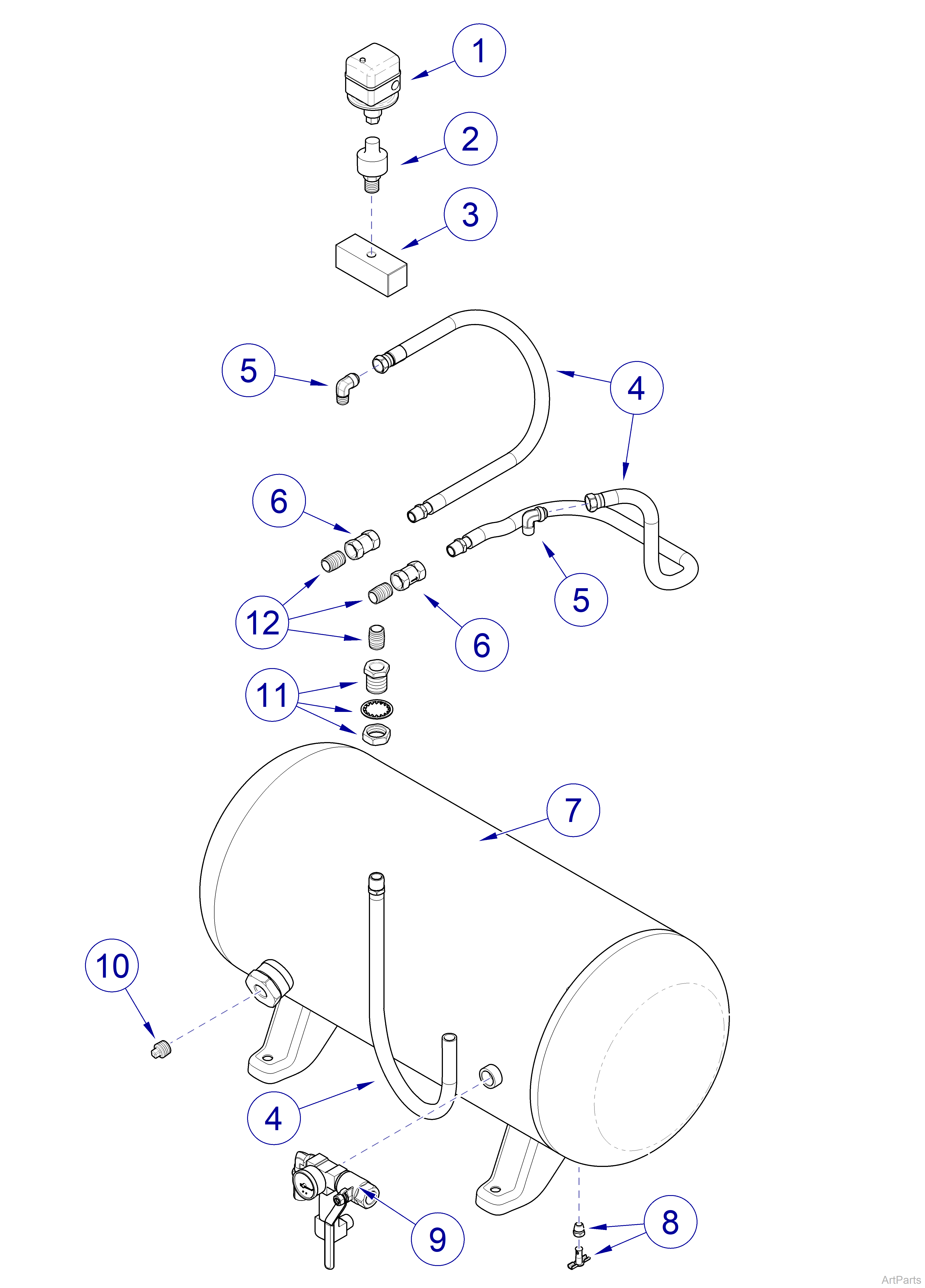 PowerMax Pneumatic Tubes and Hoses