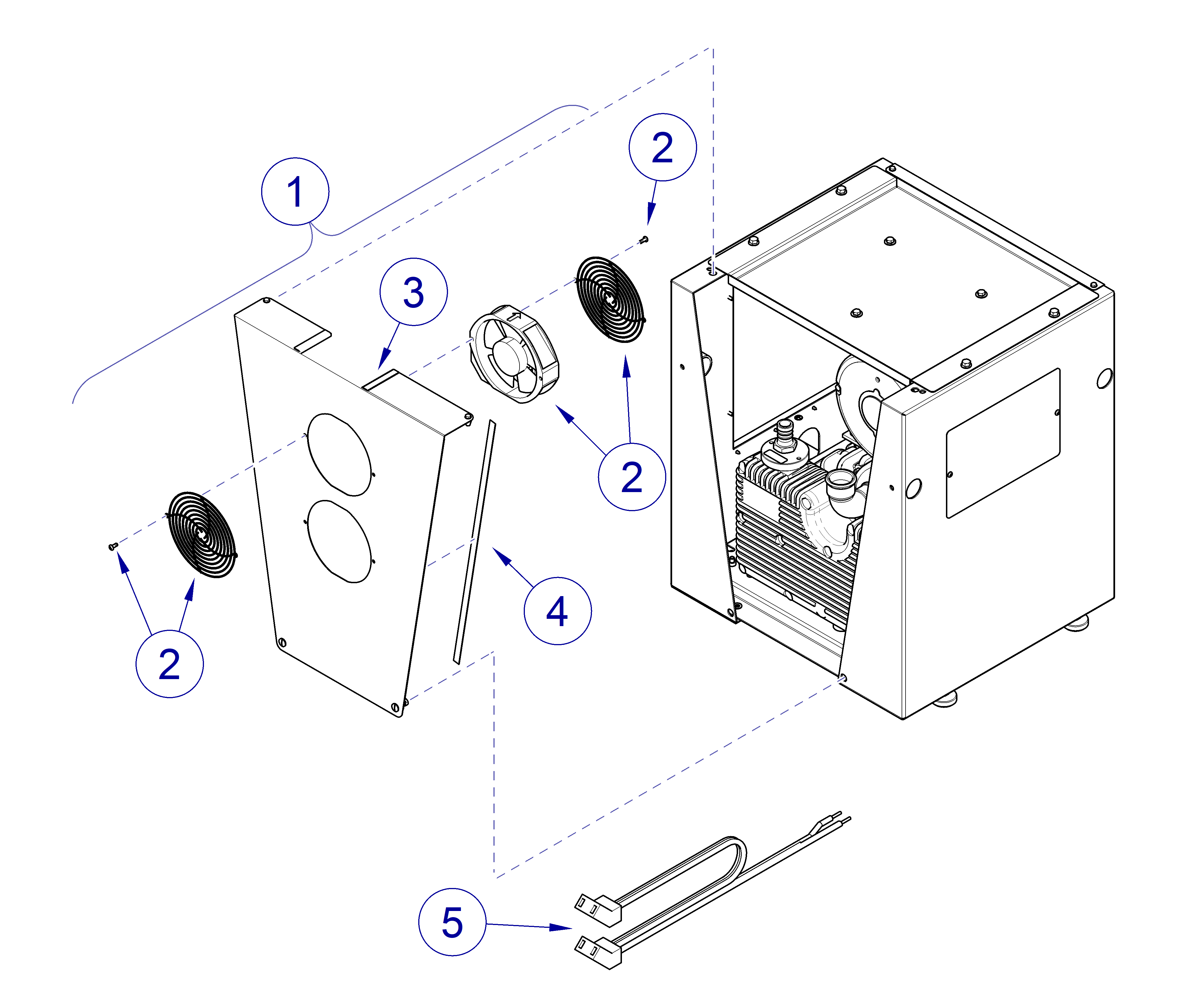 PowerVac G Fan Assembly