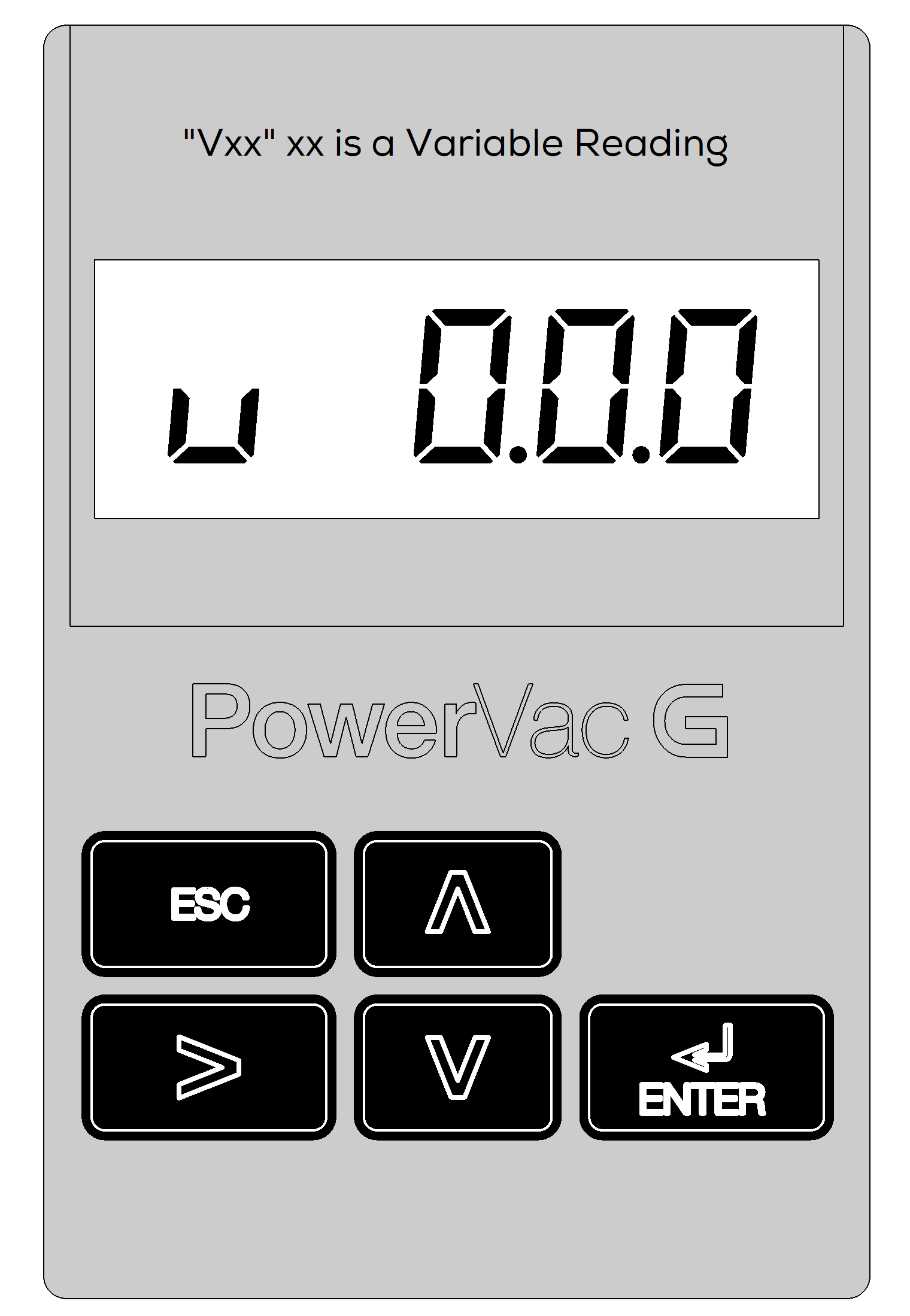 PowerVac G Vacuum Adjustment