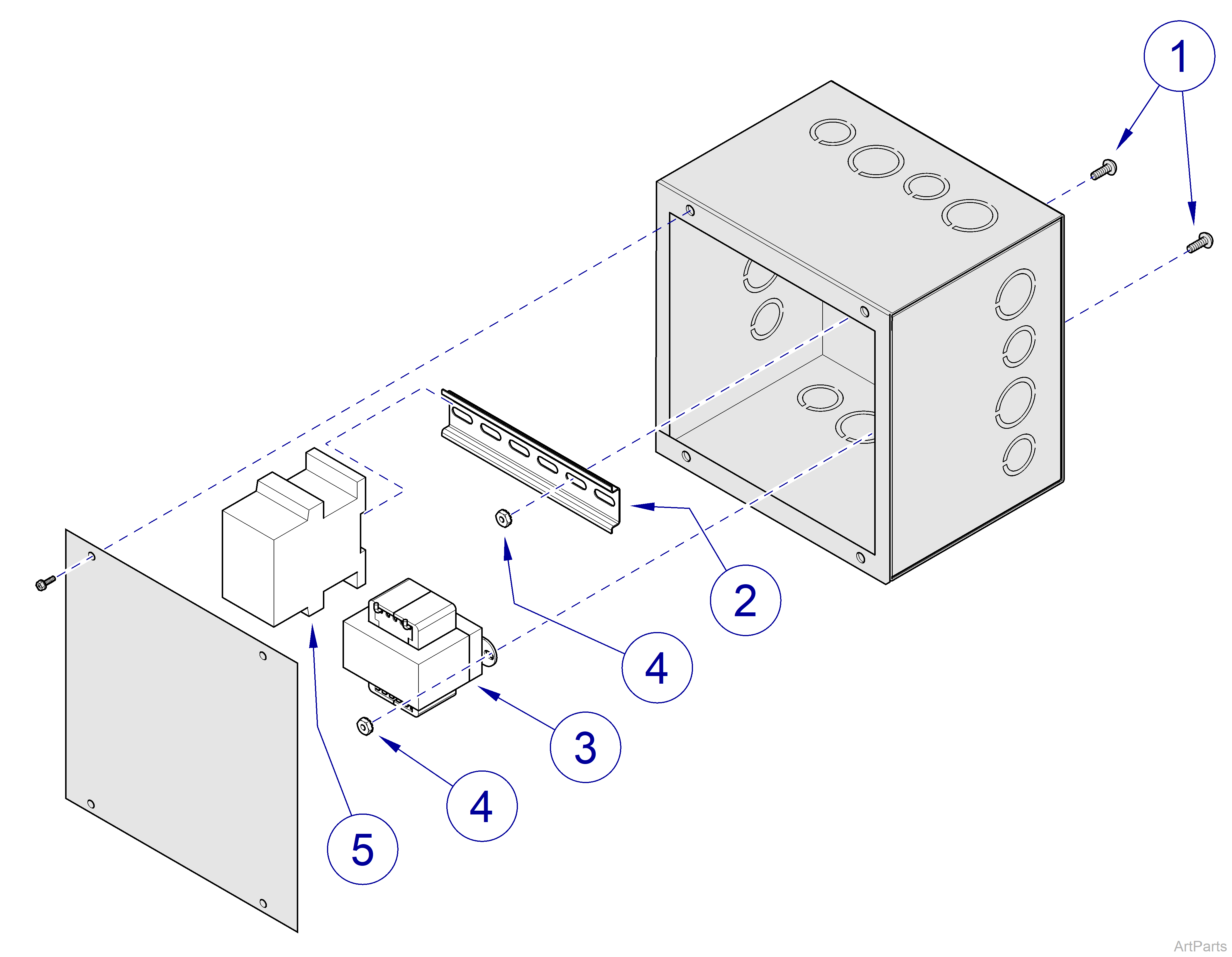 002-1590-00 - 115 VAC And 002-1590-01 230 VAC Service Parts
