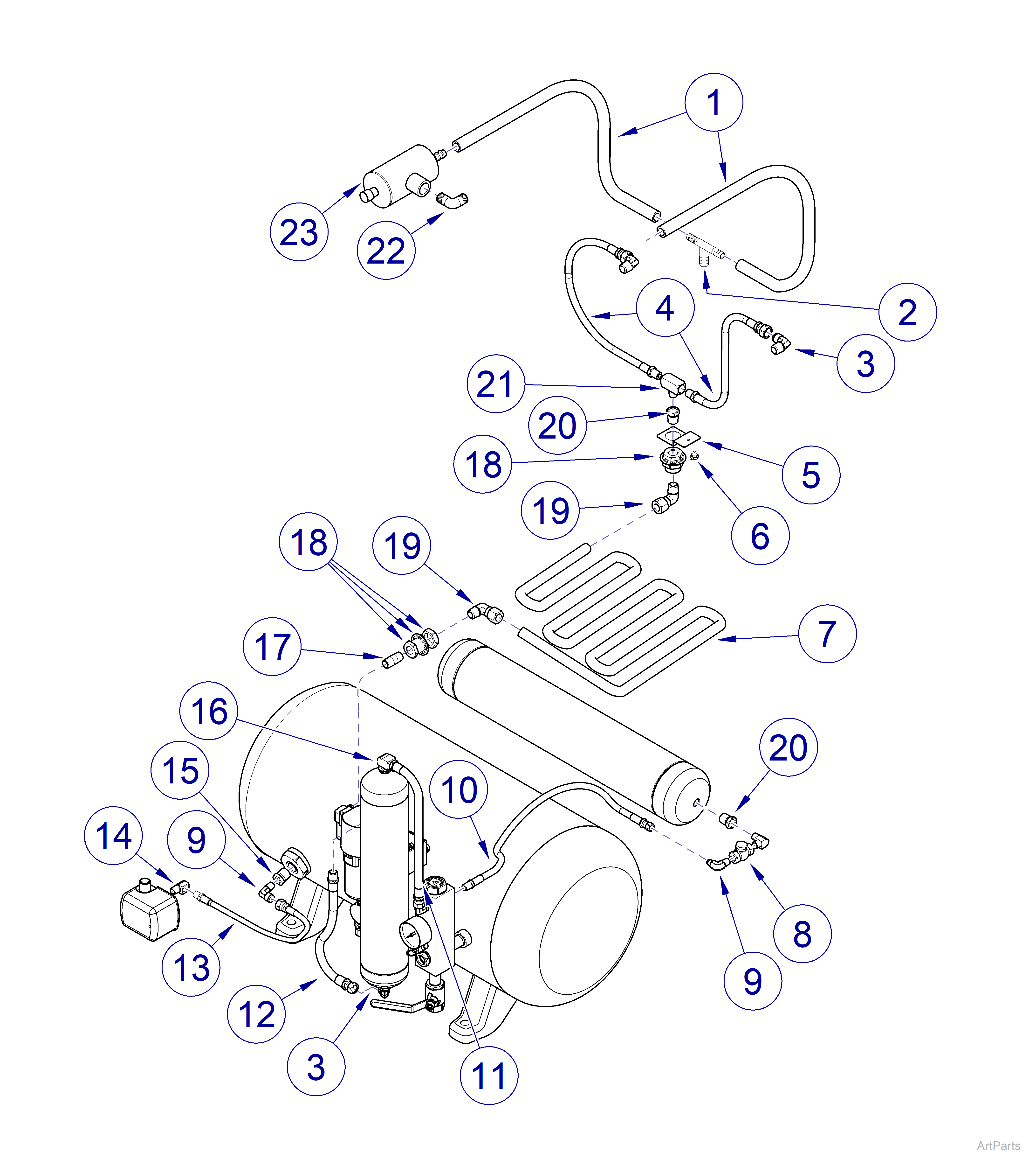 PowerAir Pneumatic Tubes and Hoses