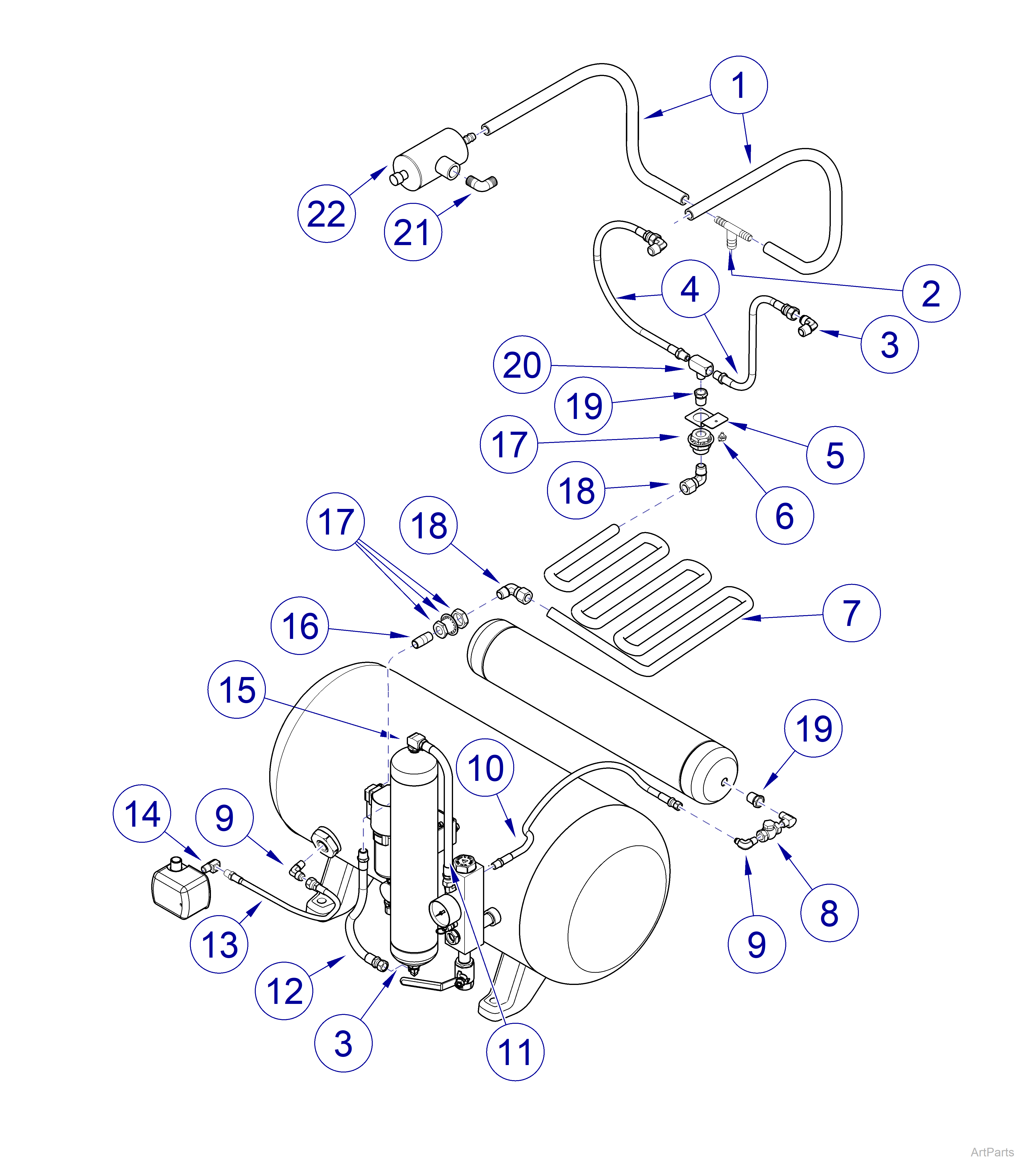 PowerAir Pneumatic Tubes and Hoses