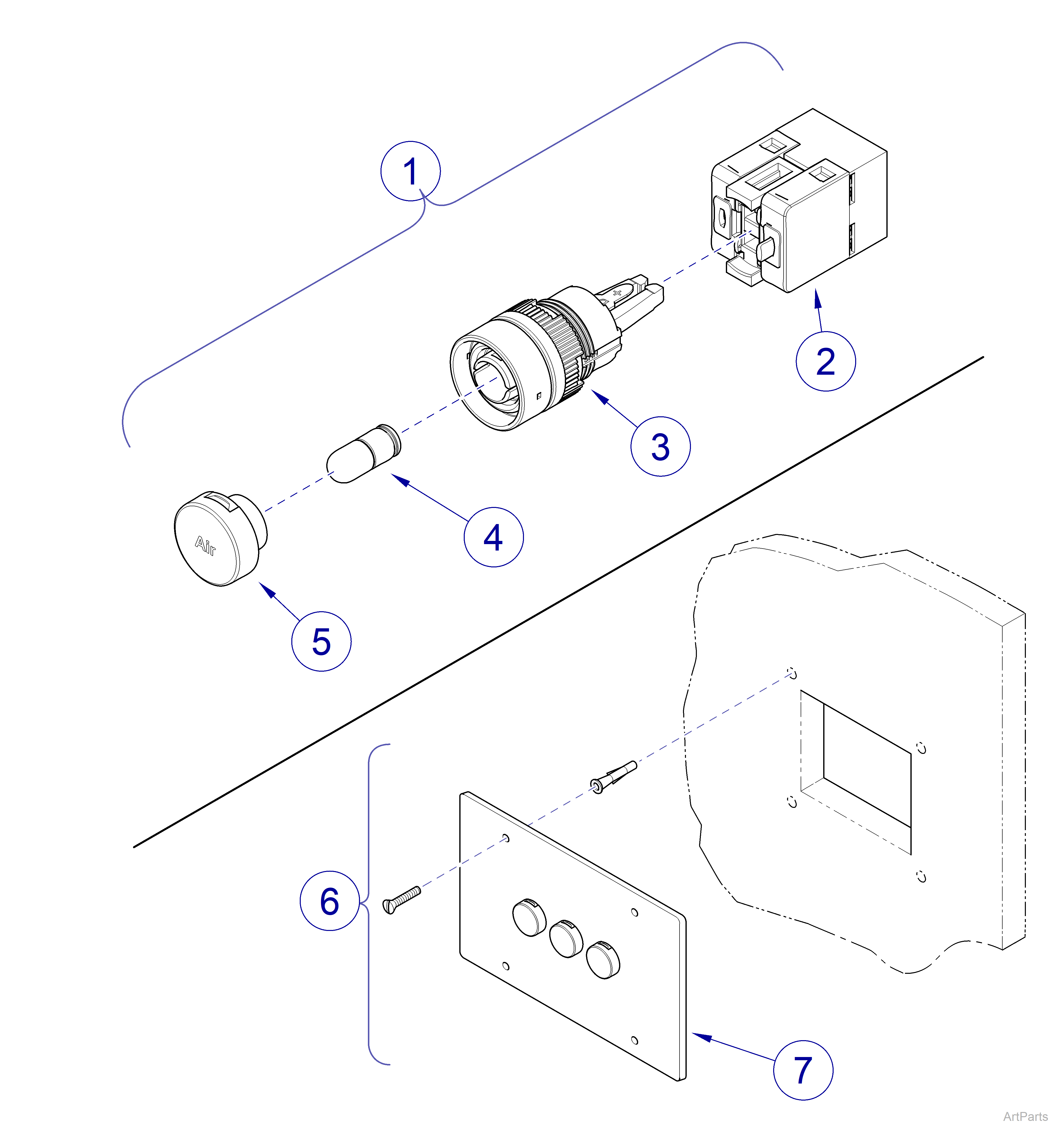 Dental Equipment Control Panel Kits