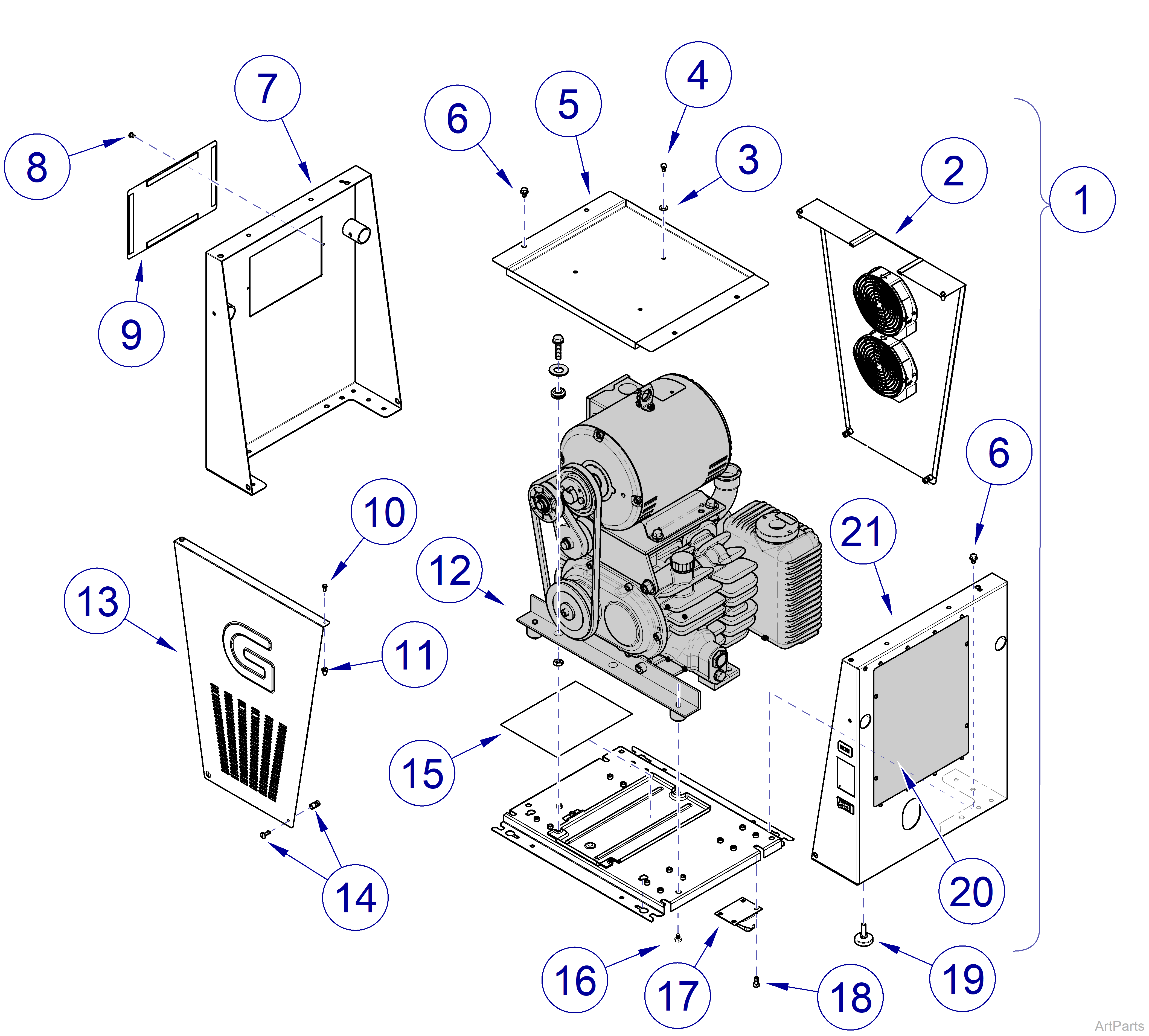 PowerVac G  Vacuum Base Unit