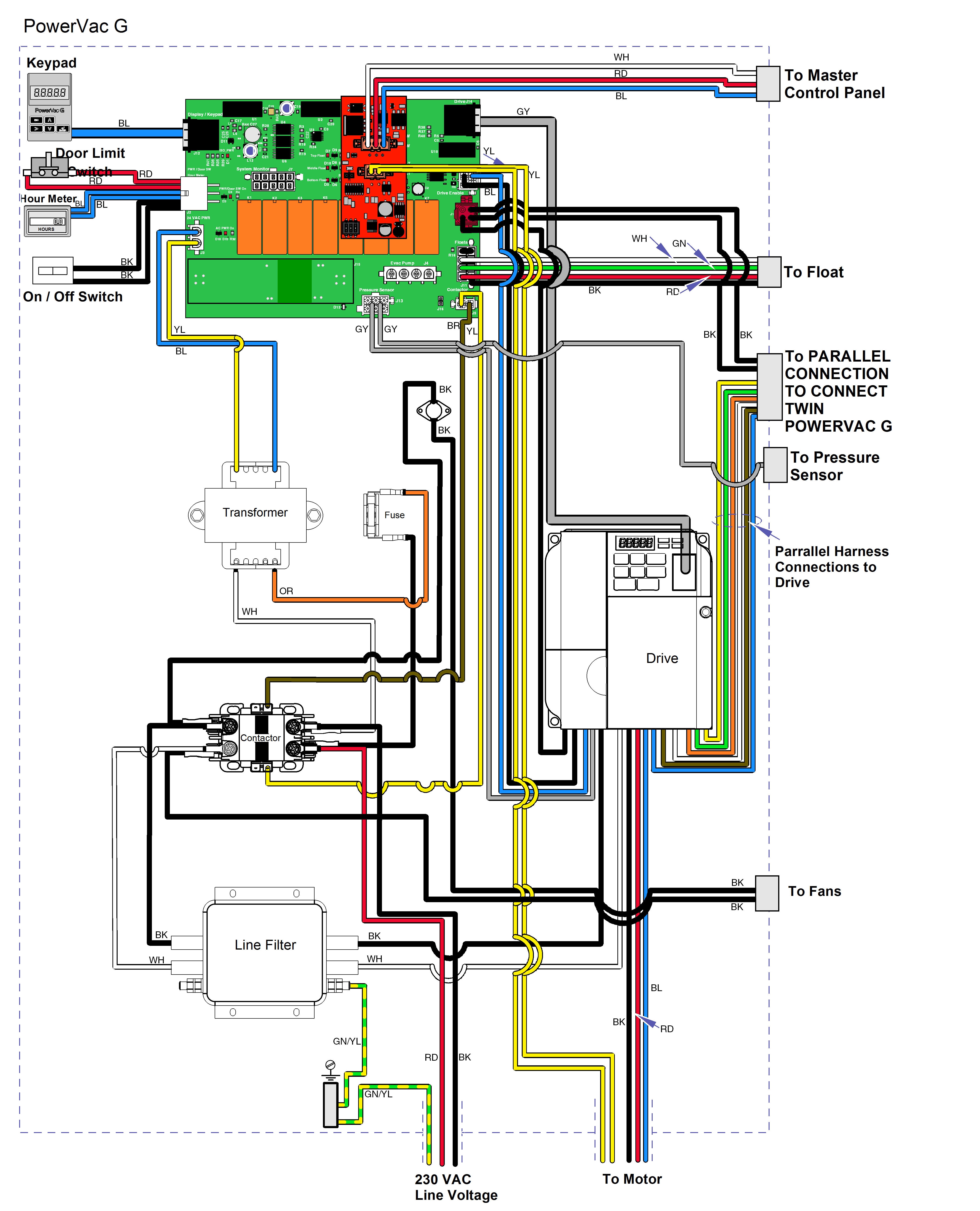 PowerVac G Wiring Diagram