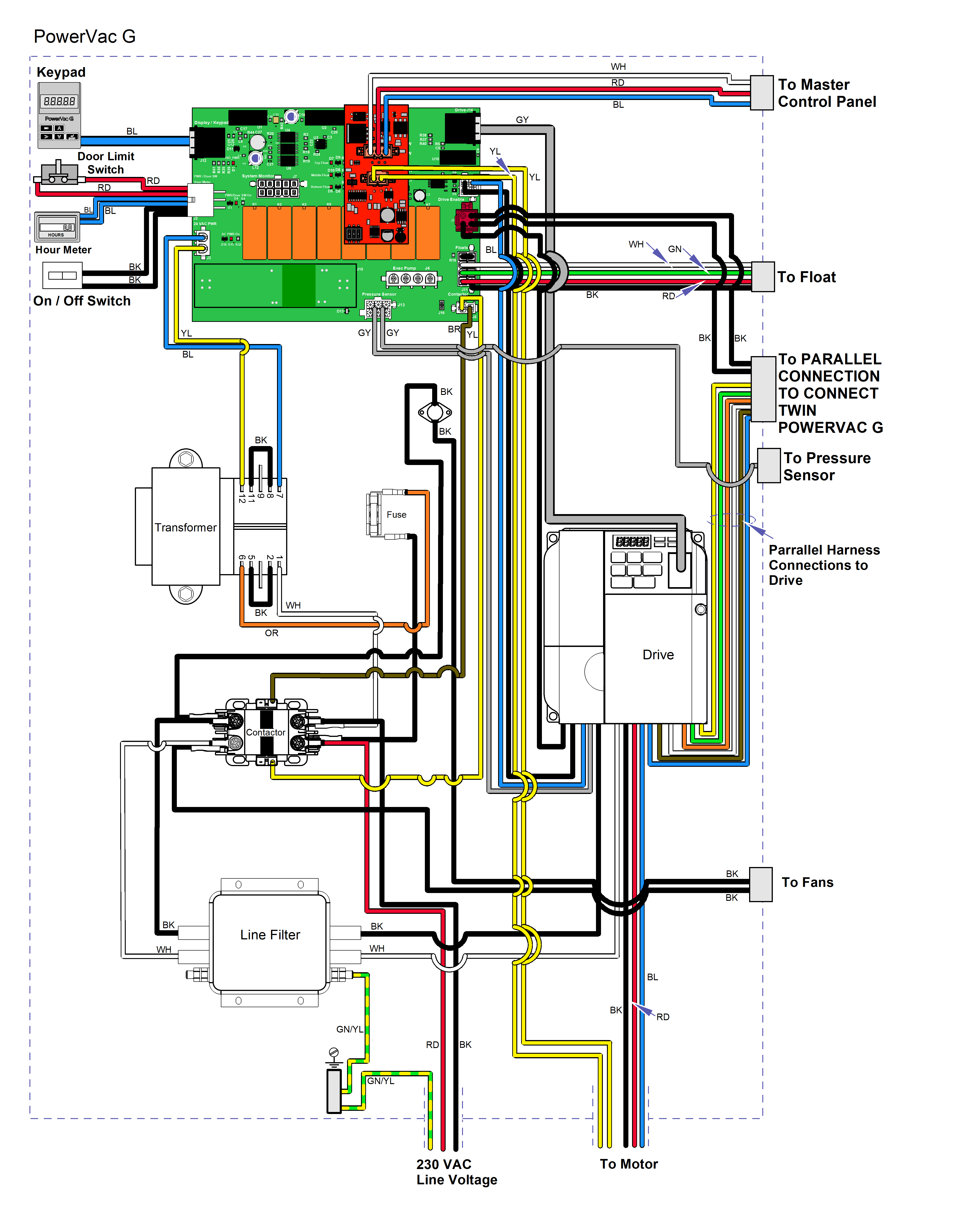 PowerVac G Wiring Diagram