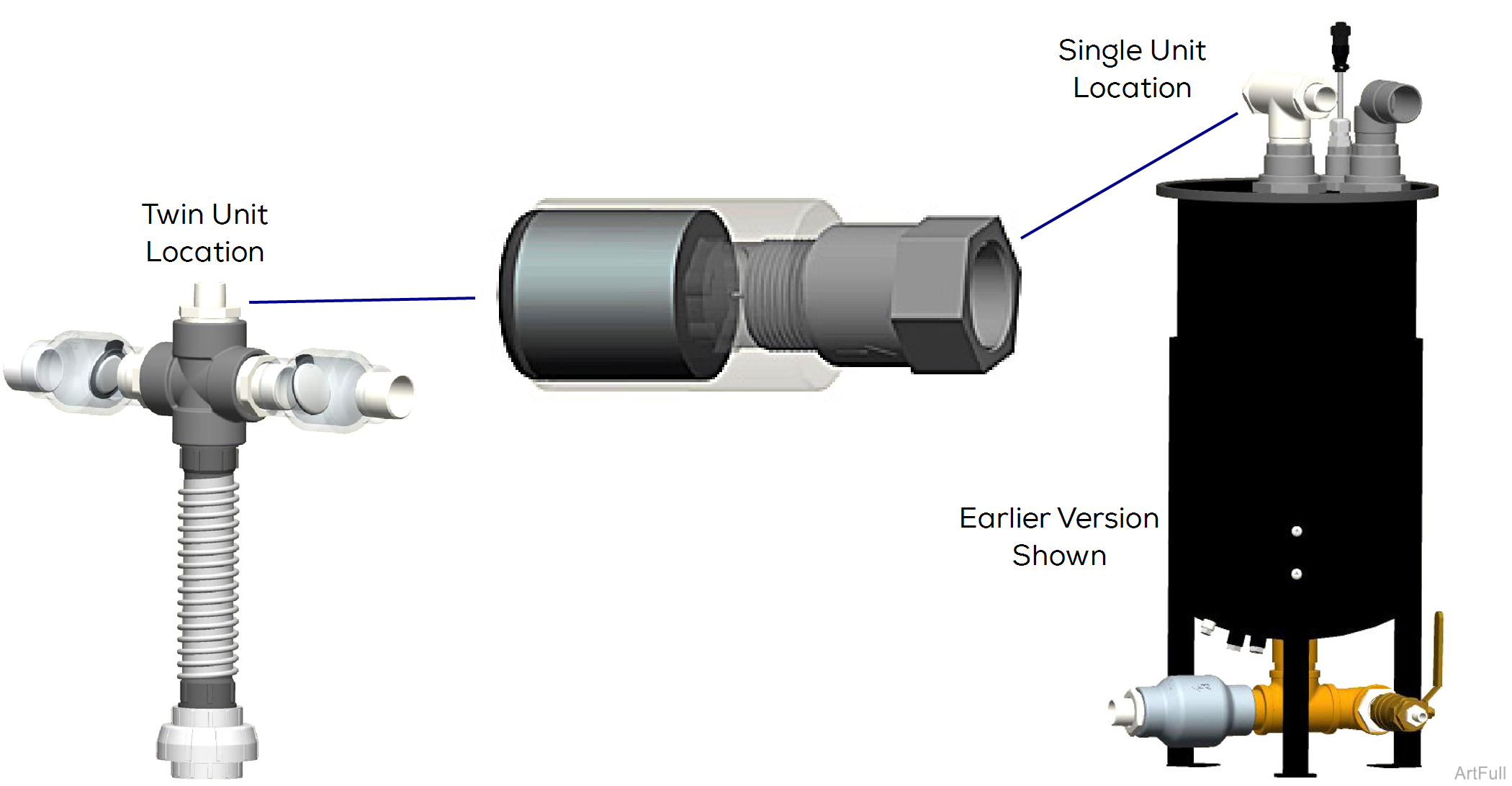 PowerVac P Vacuum Relief Valve