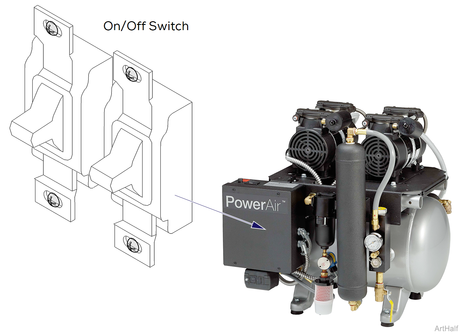 PowerAir On/Off Switch