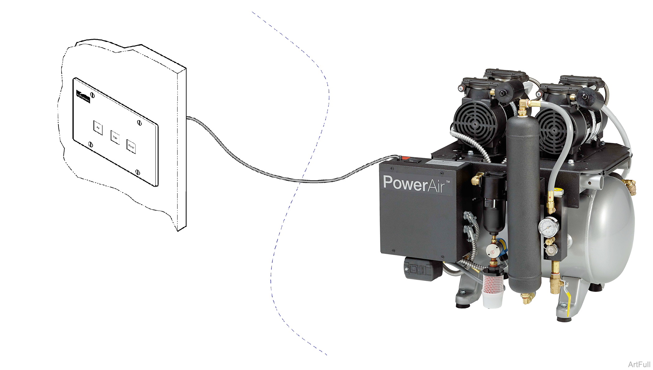 PowerAir Low Voltage - Master Control Panel