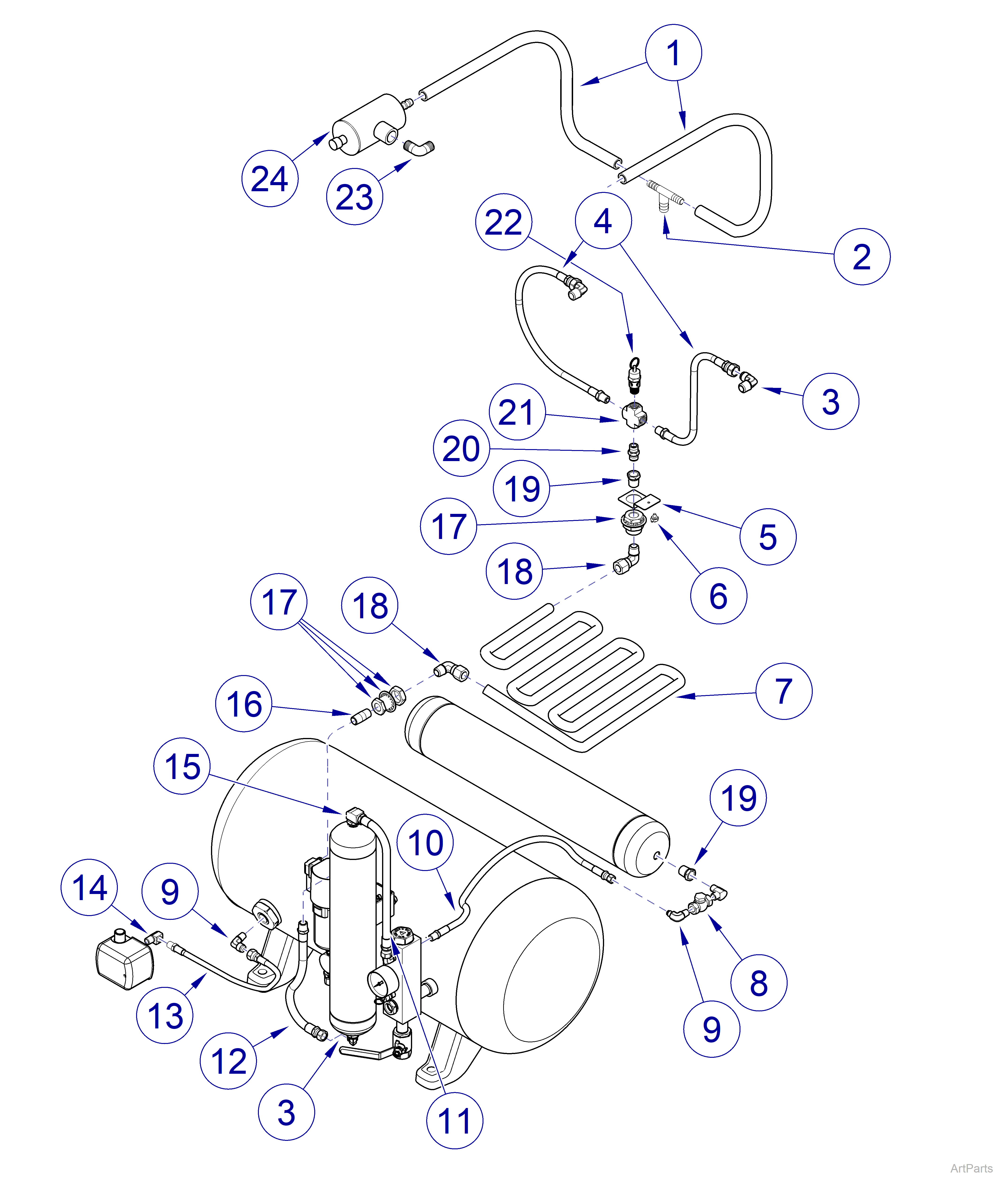 PowerAir Pneumatic Tubes and Hoses