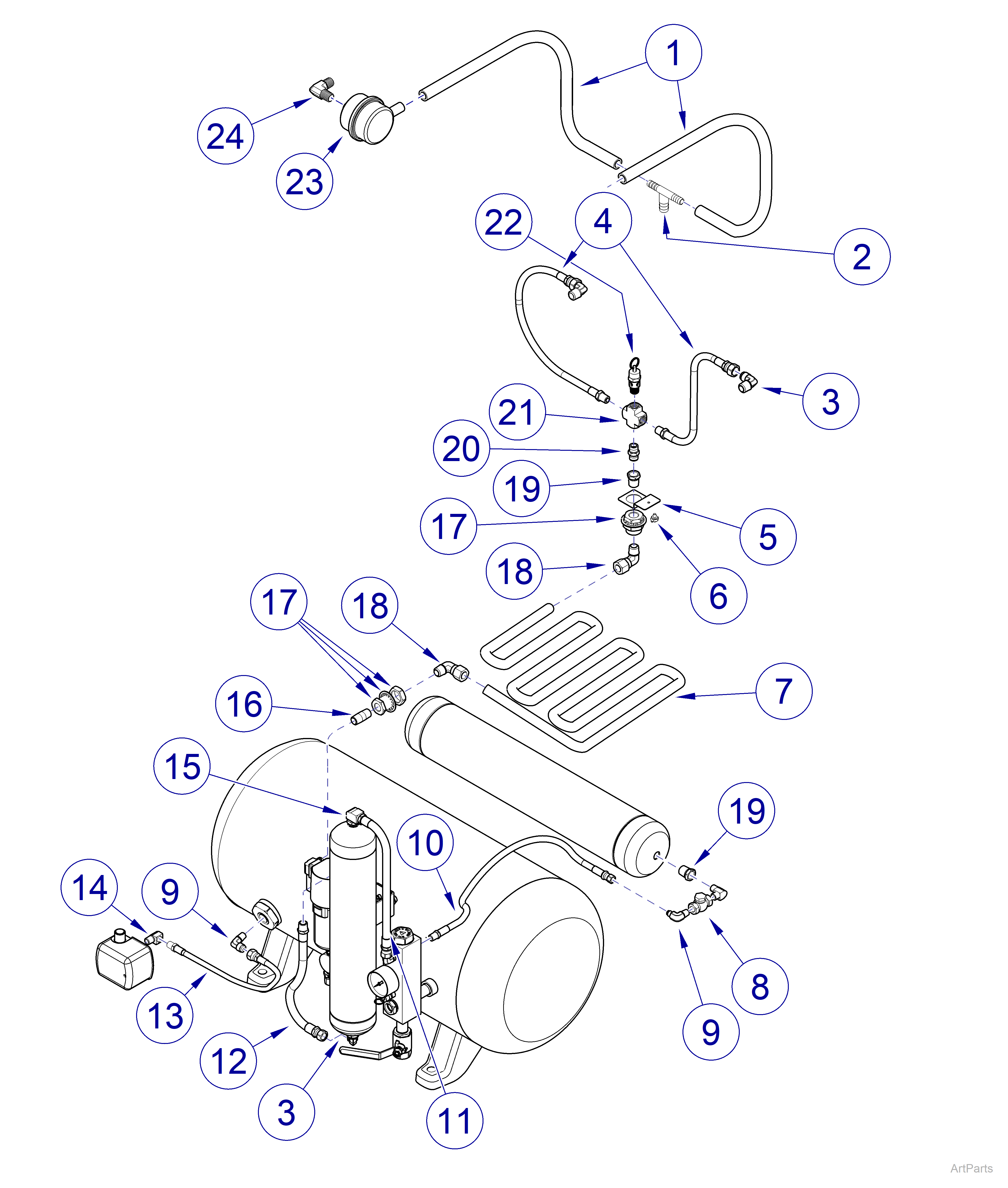 PowerAir Pneumatic Tubes and Hoses
