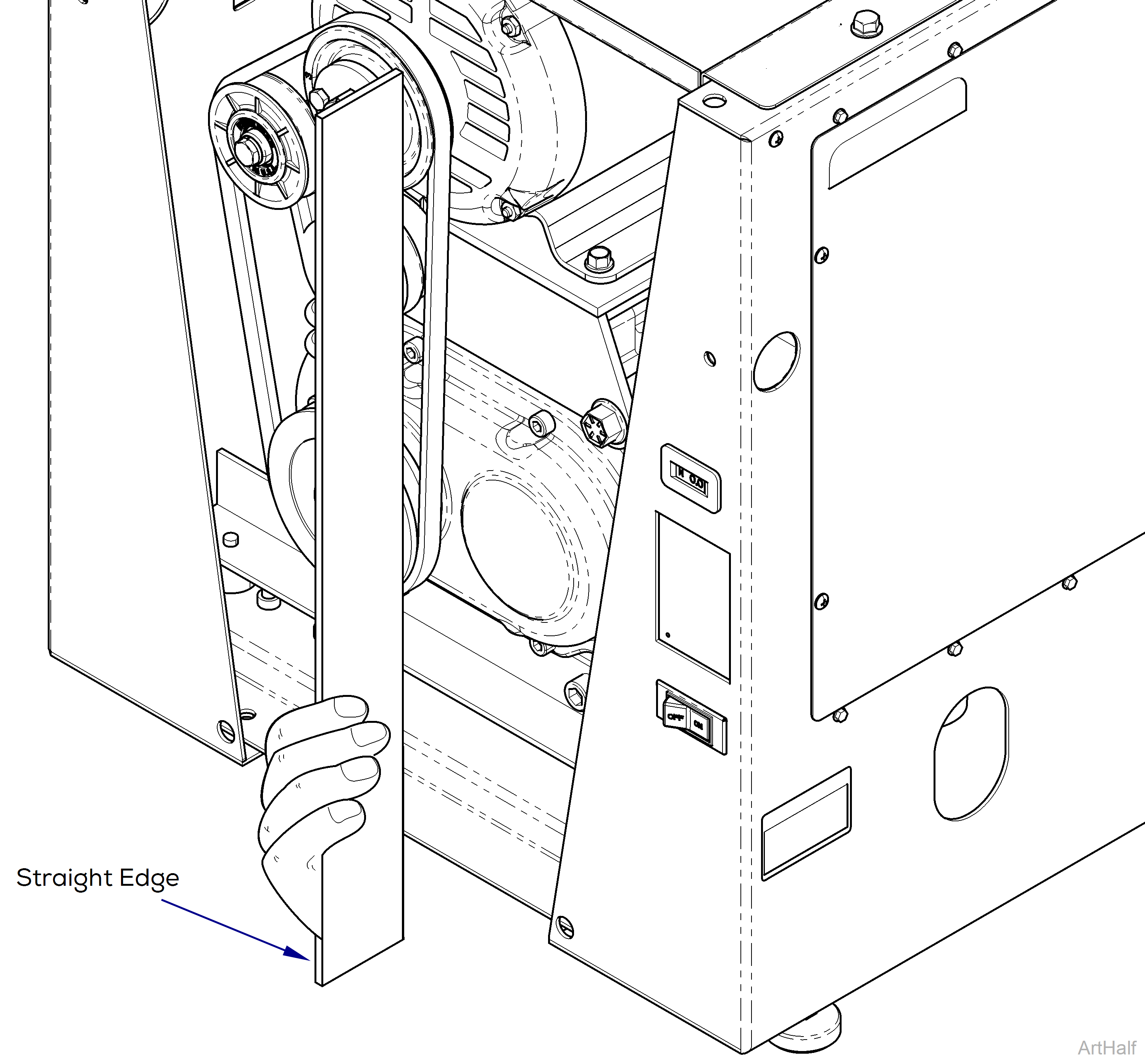 PowerVac P Motor testing and repair