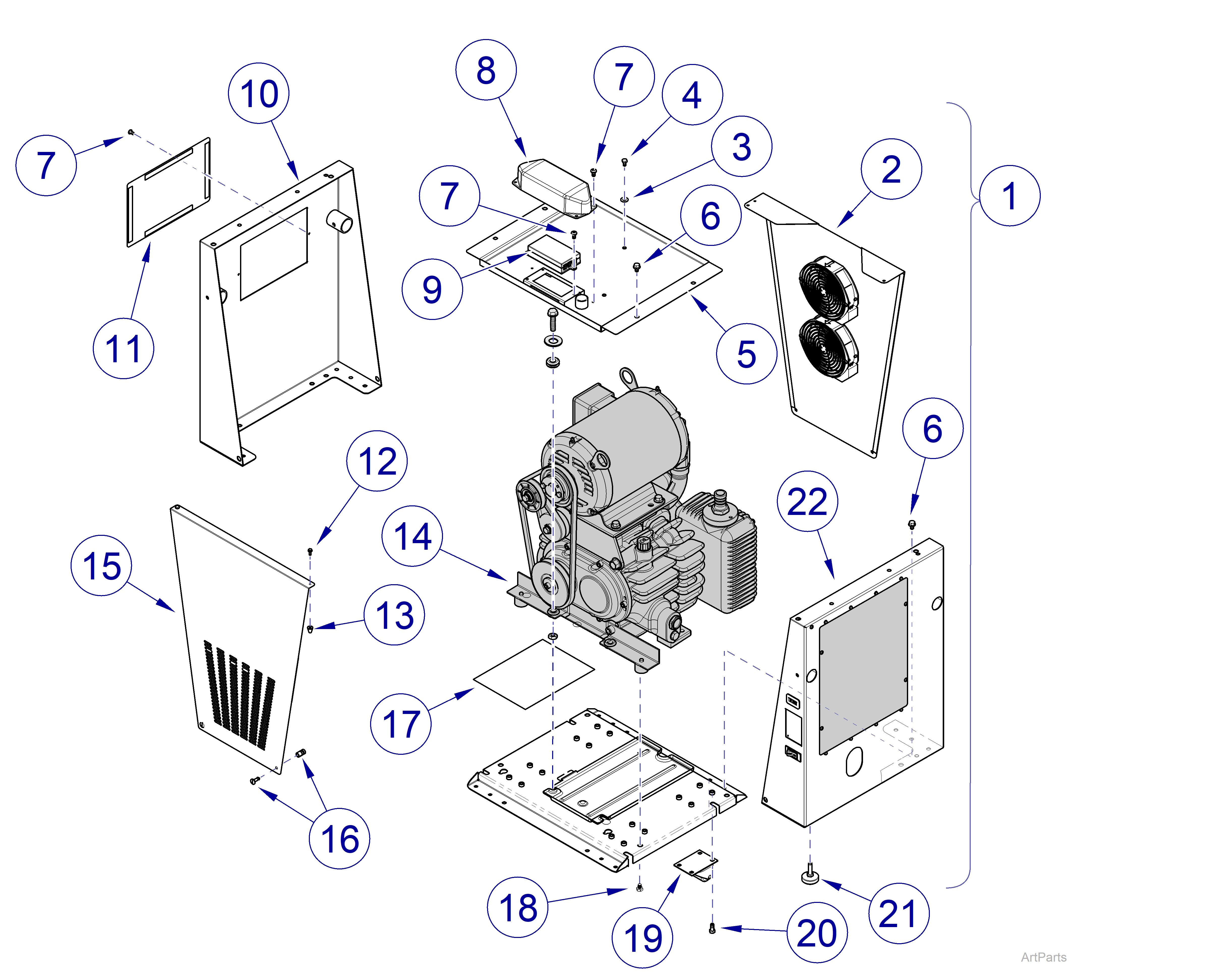 PowerVac G  Vacuum Base Unit