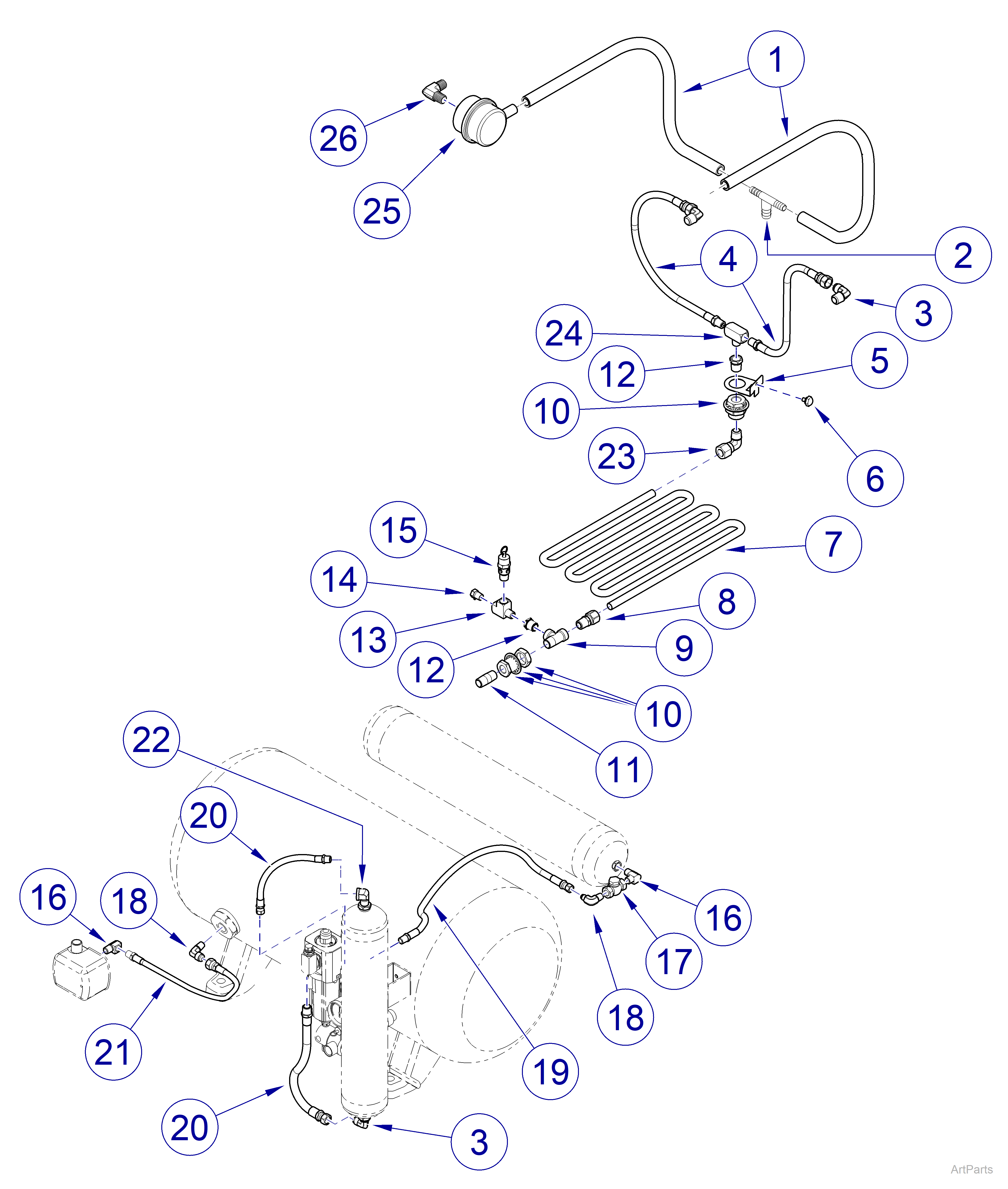 PowerAir Pneumatic Tubes and Hoses