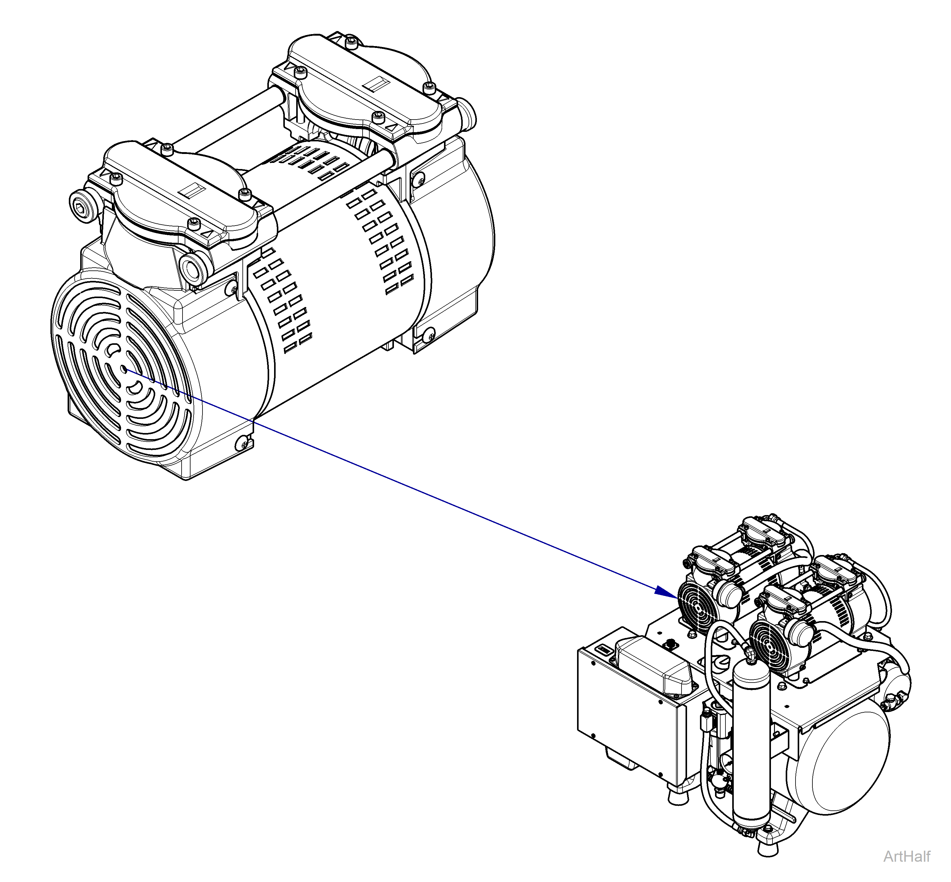PowerAir Compressor Heads