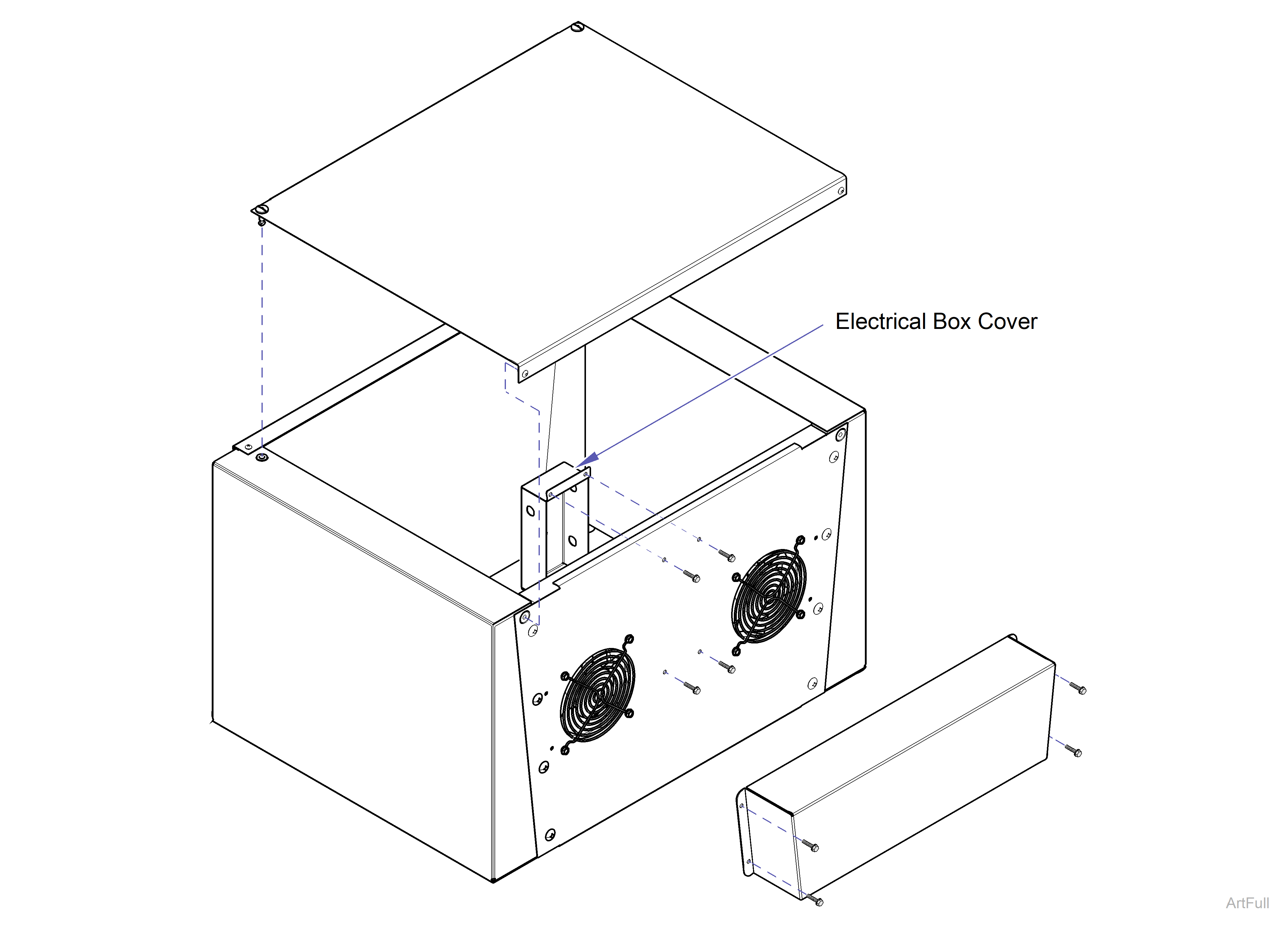 PowerAir Electrical Box Cover