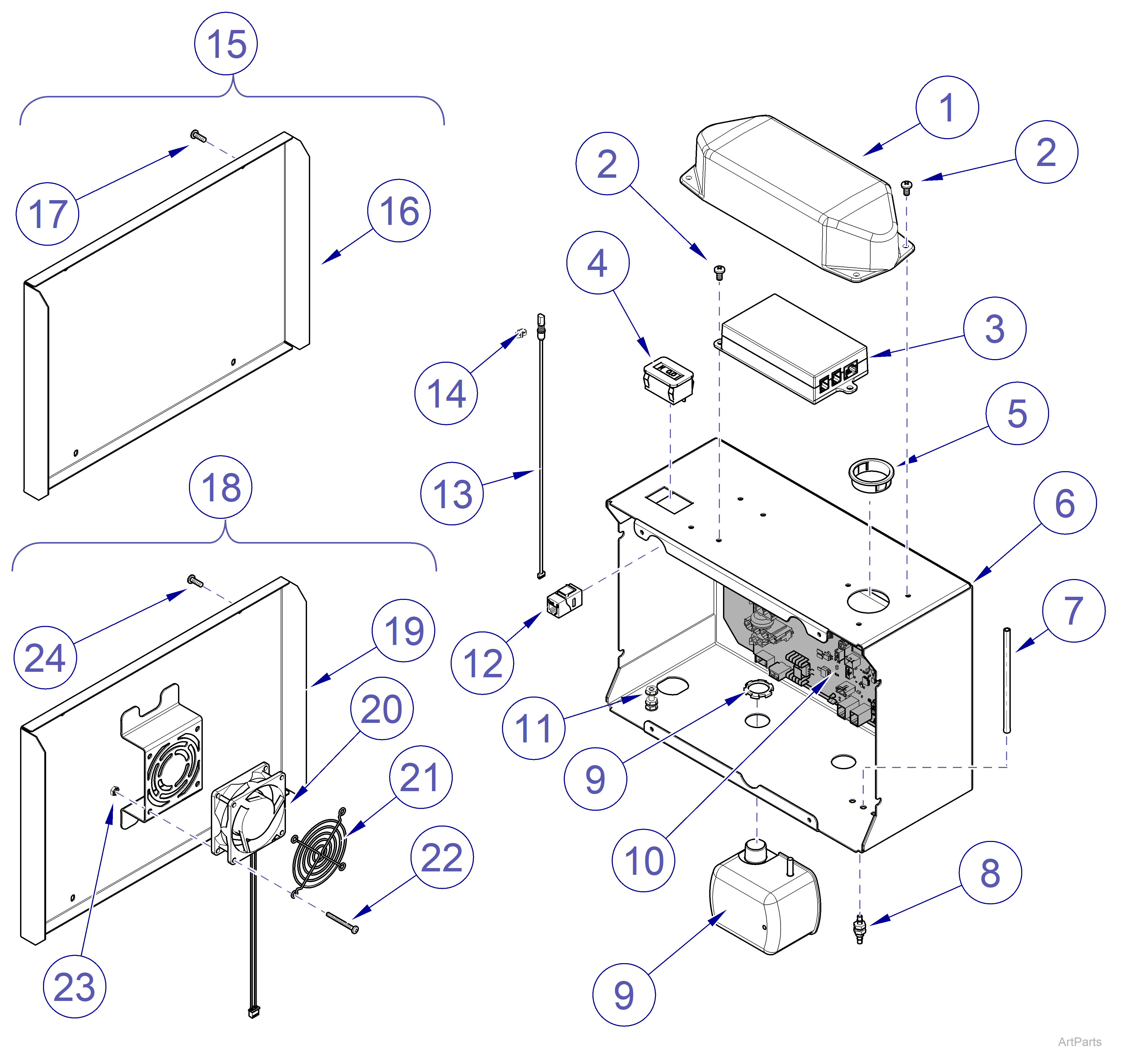 PowerAir Electrical Control Box