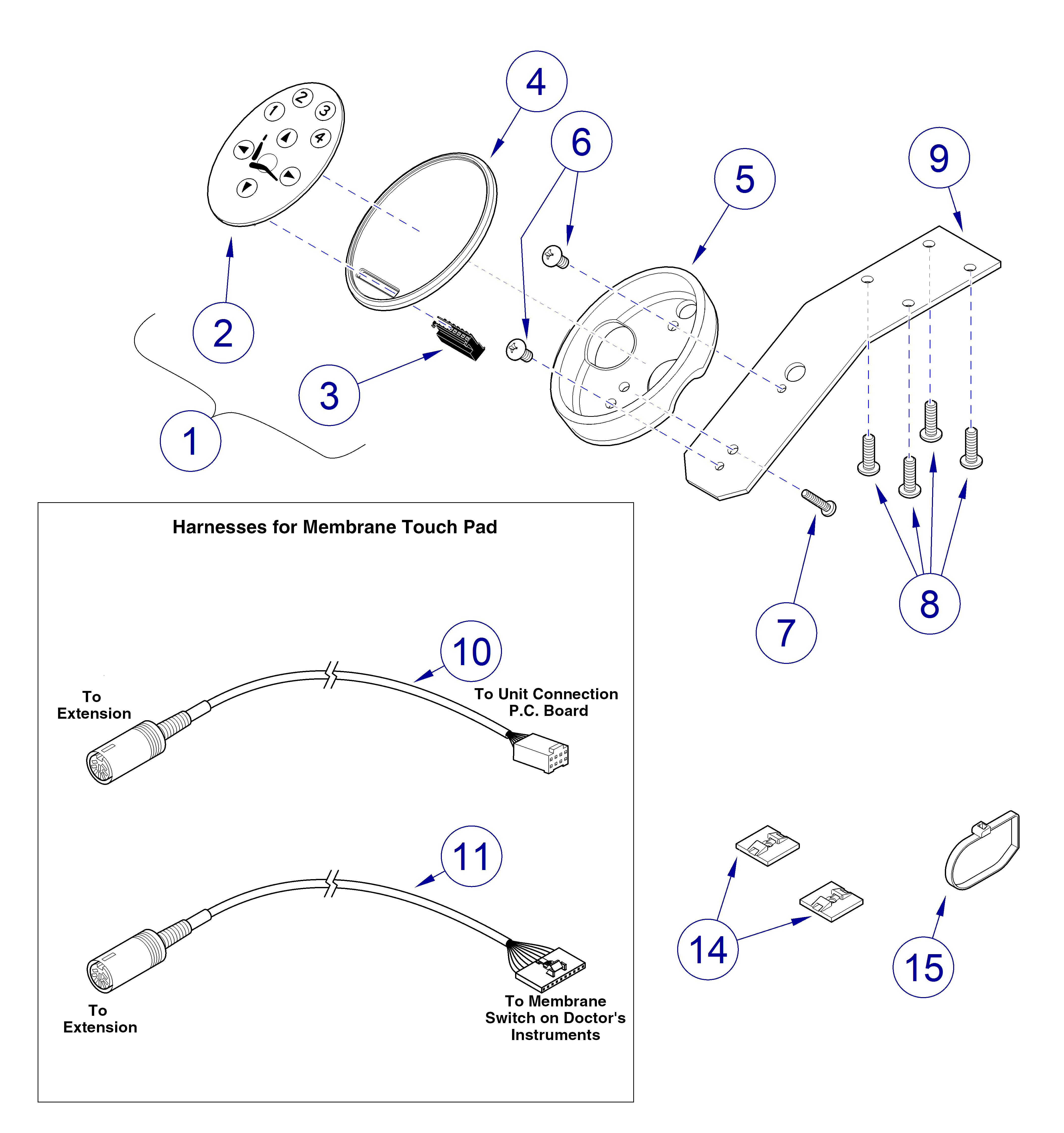 Elevance® Dental Chair Remote Mounted Chair Control