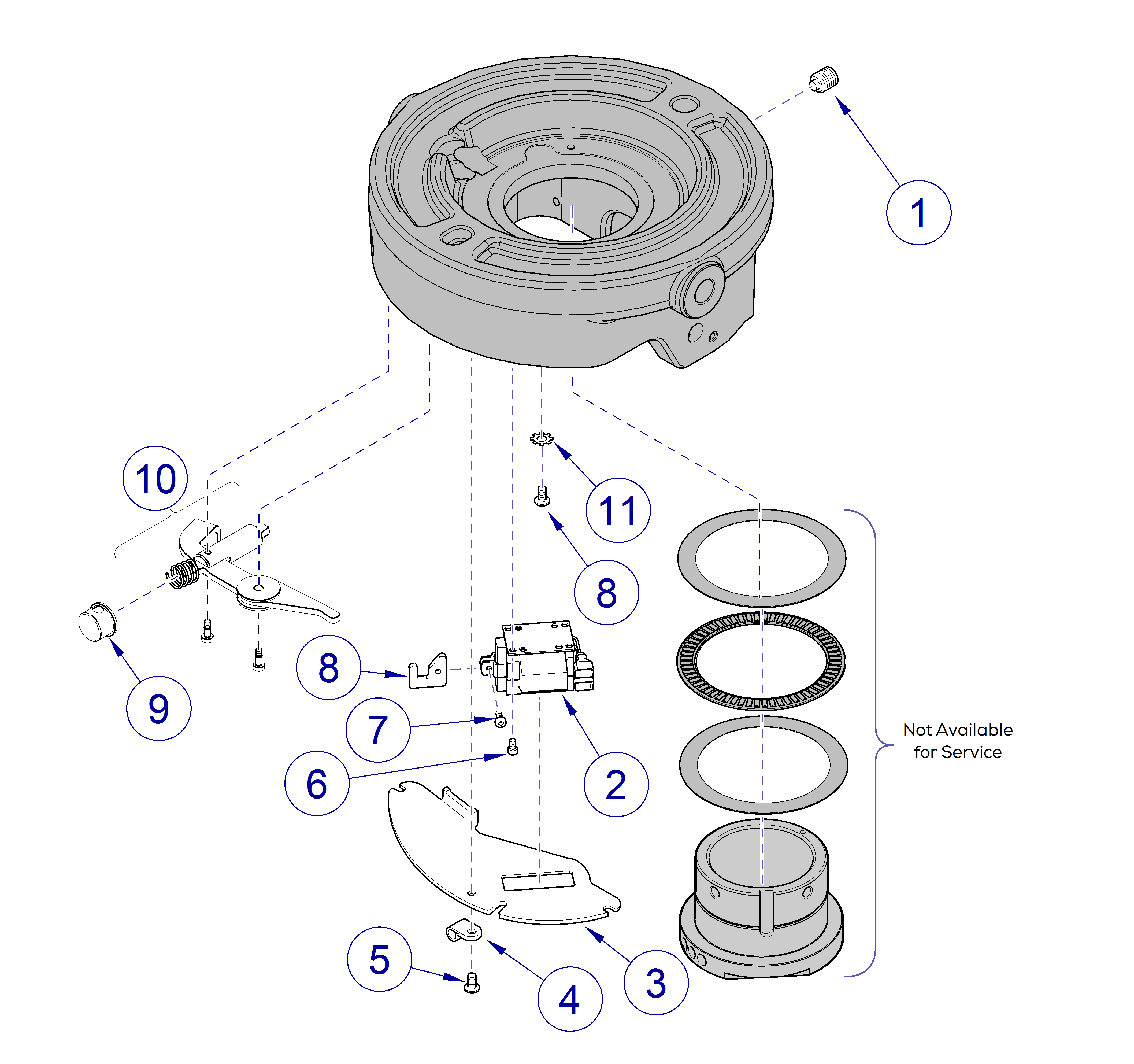 Elevance® Dental Chair Brake Components