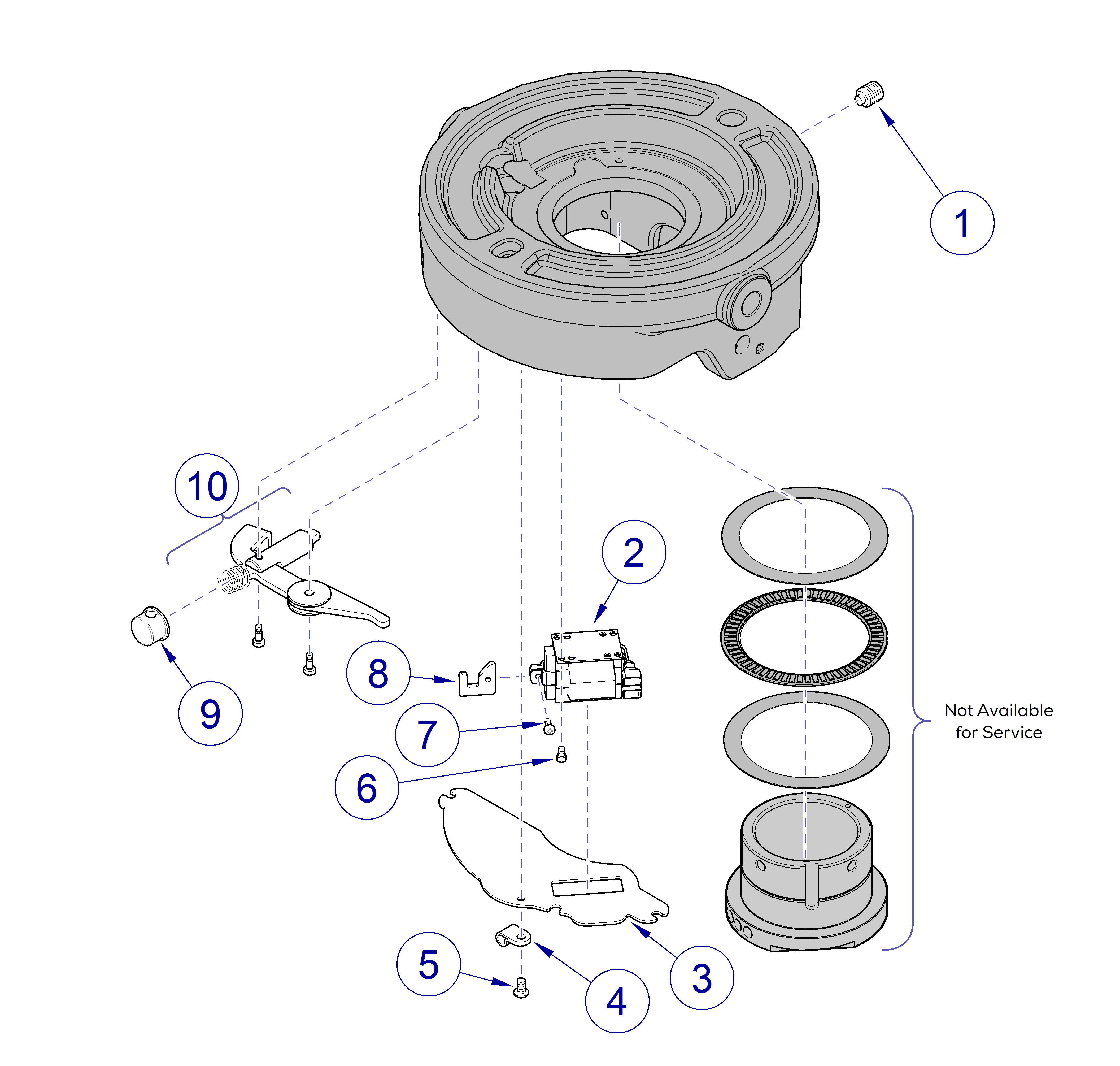 Elevance® Dental Chair Brake Components