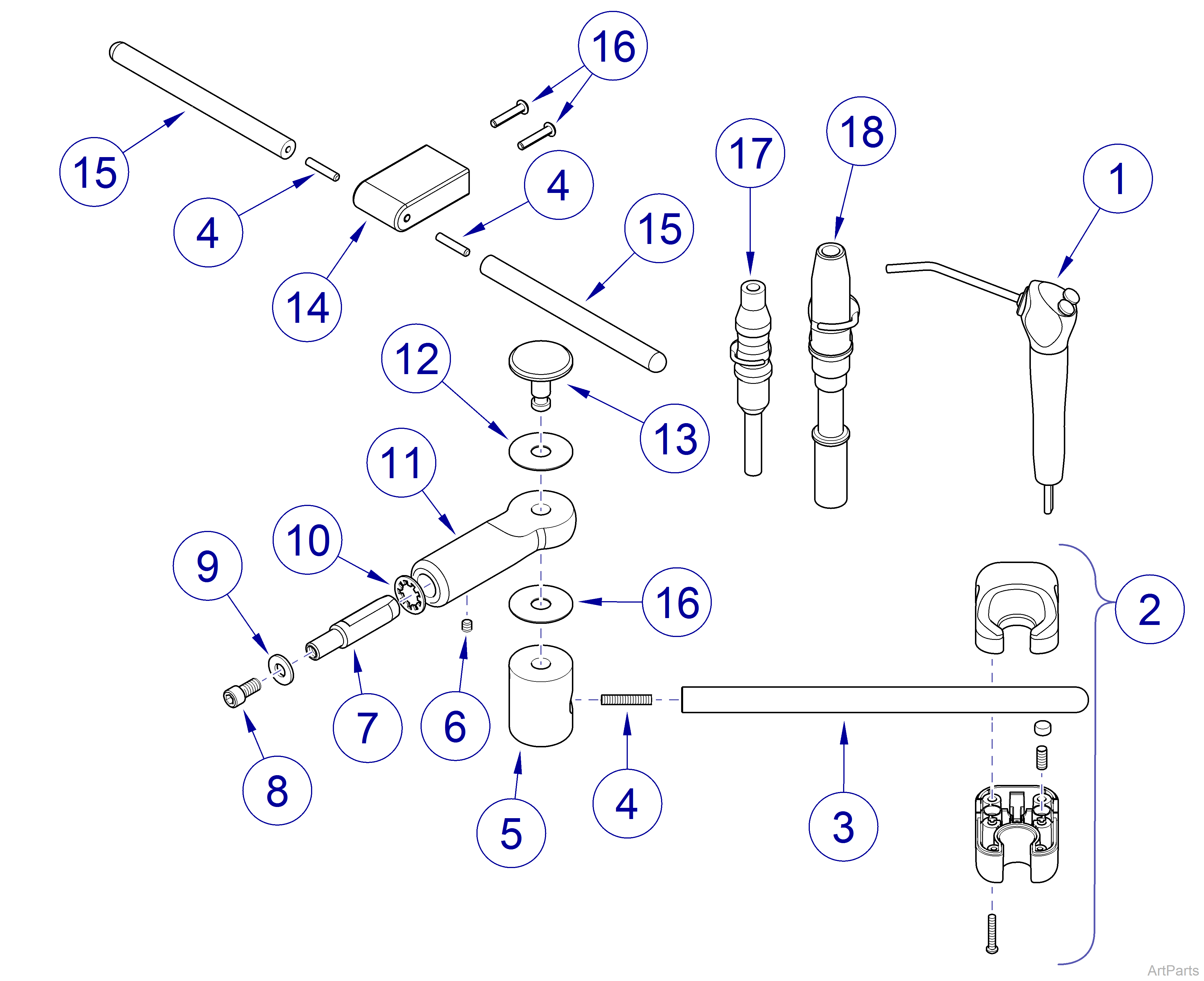 153839 Procenter Instrument Holder