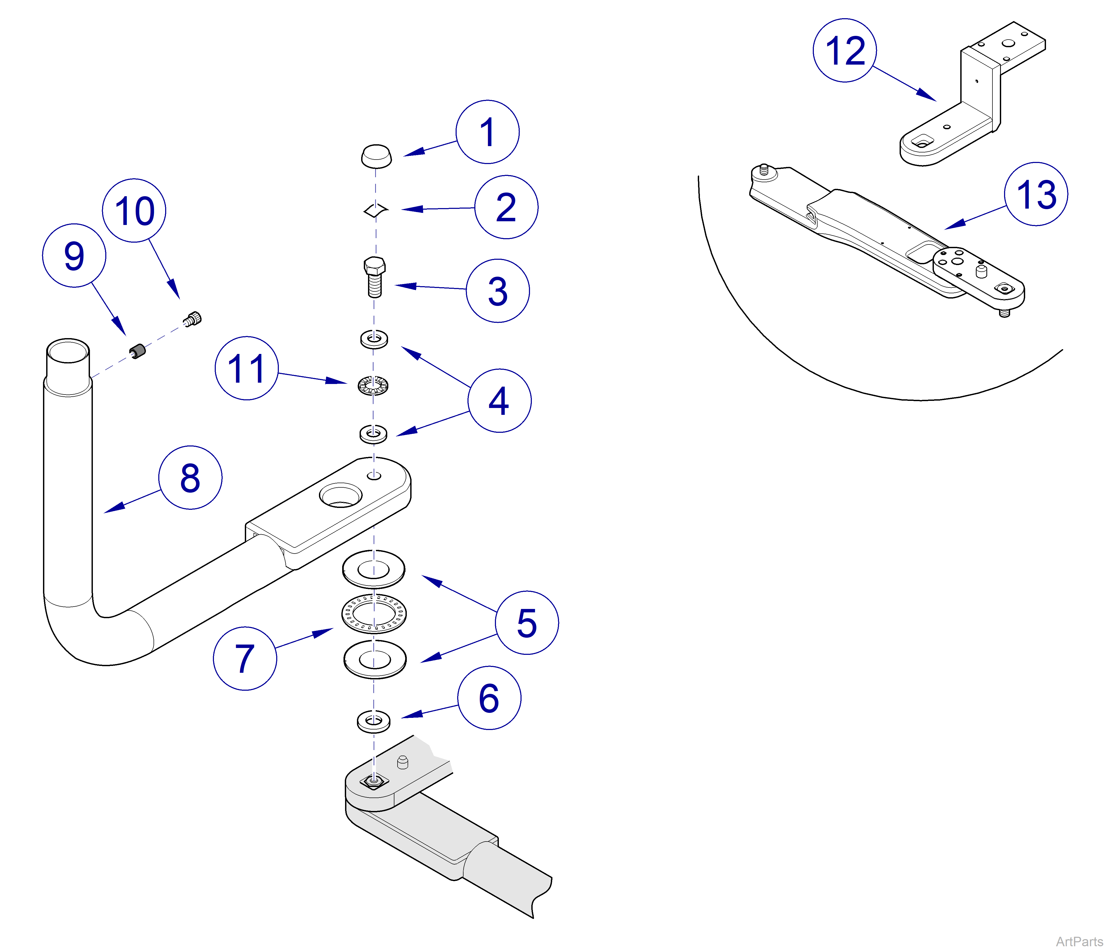 153698 LR Lower Arm 