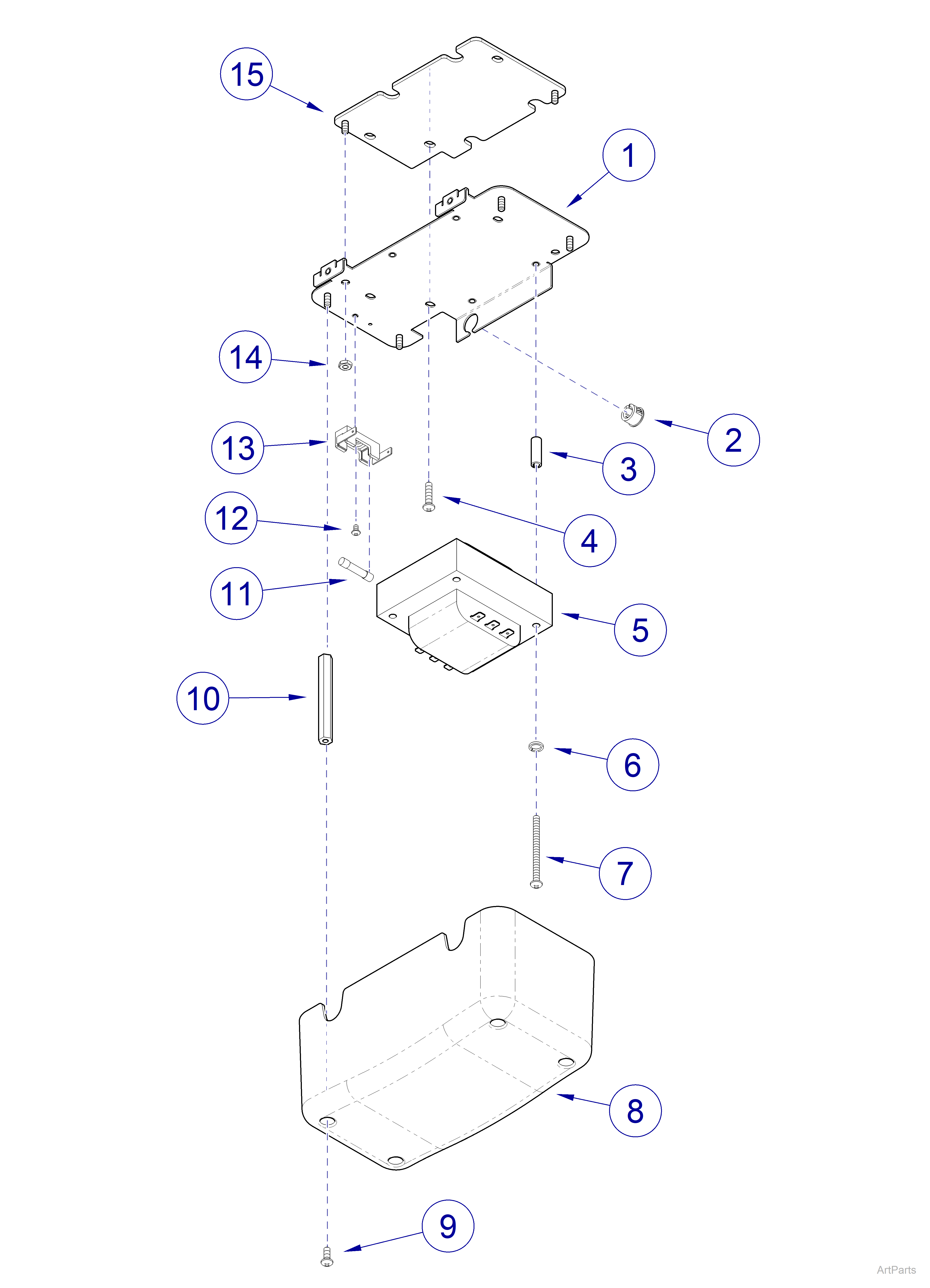 Track Mounted Lights, Light Power Box