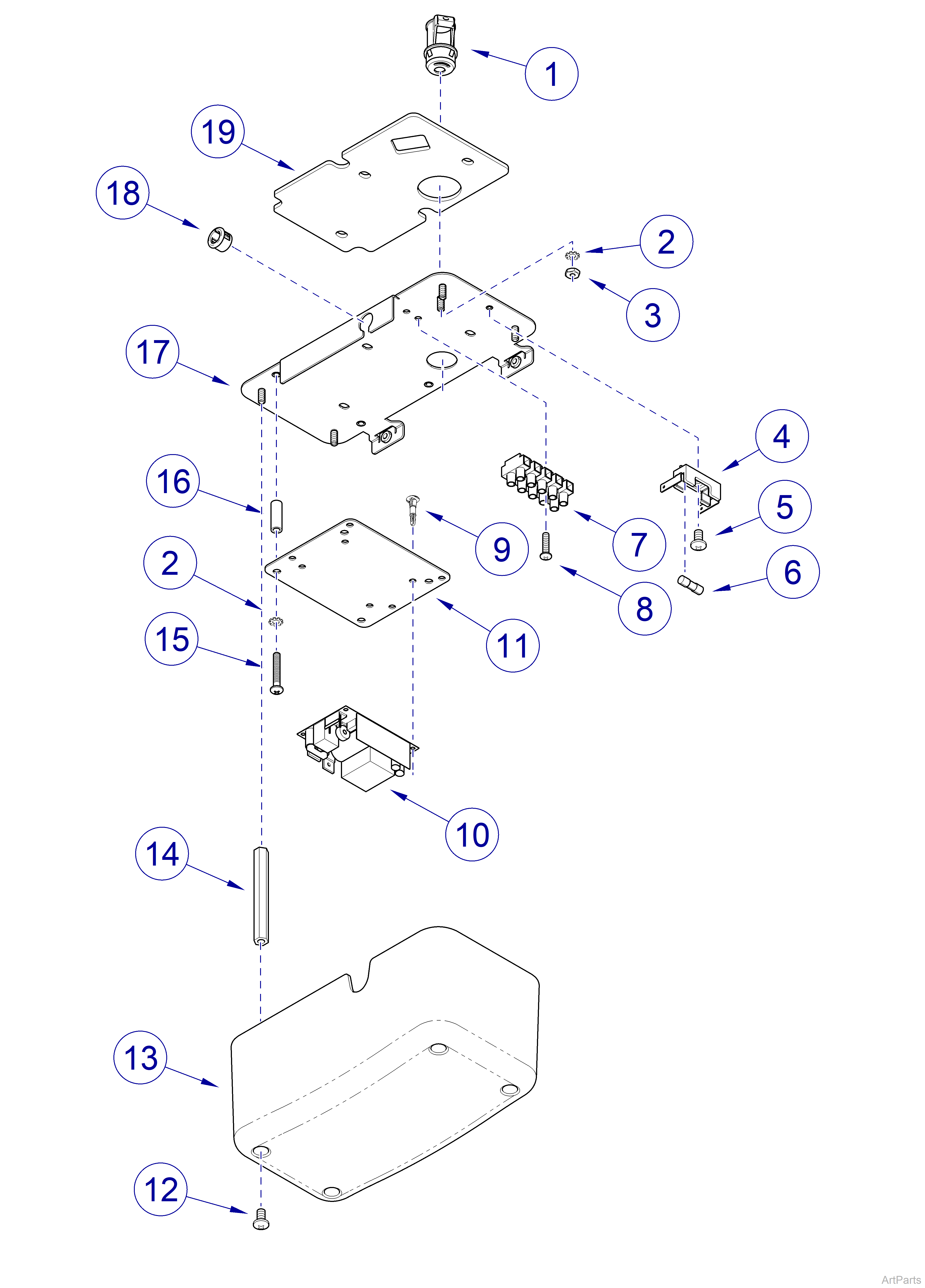 Track Light Power Box 153910