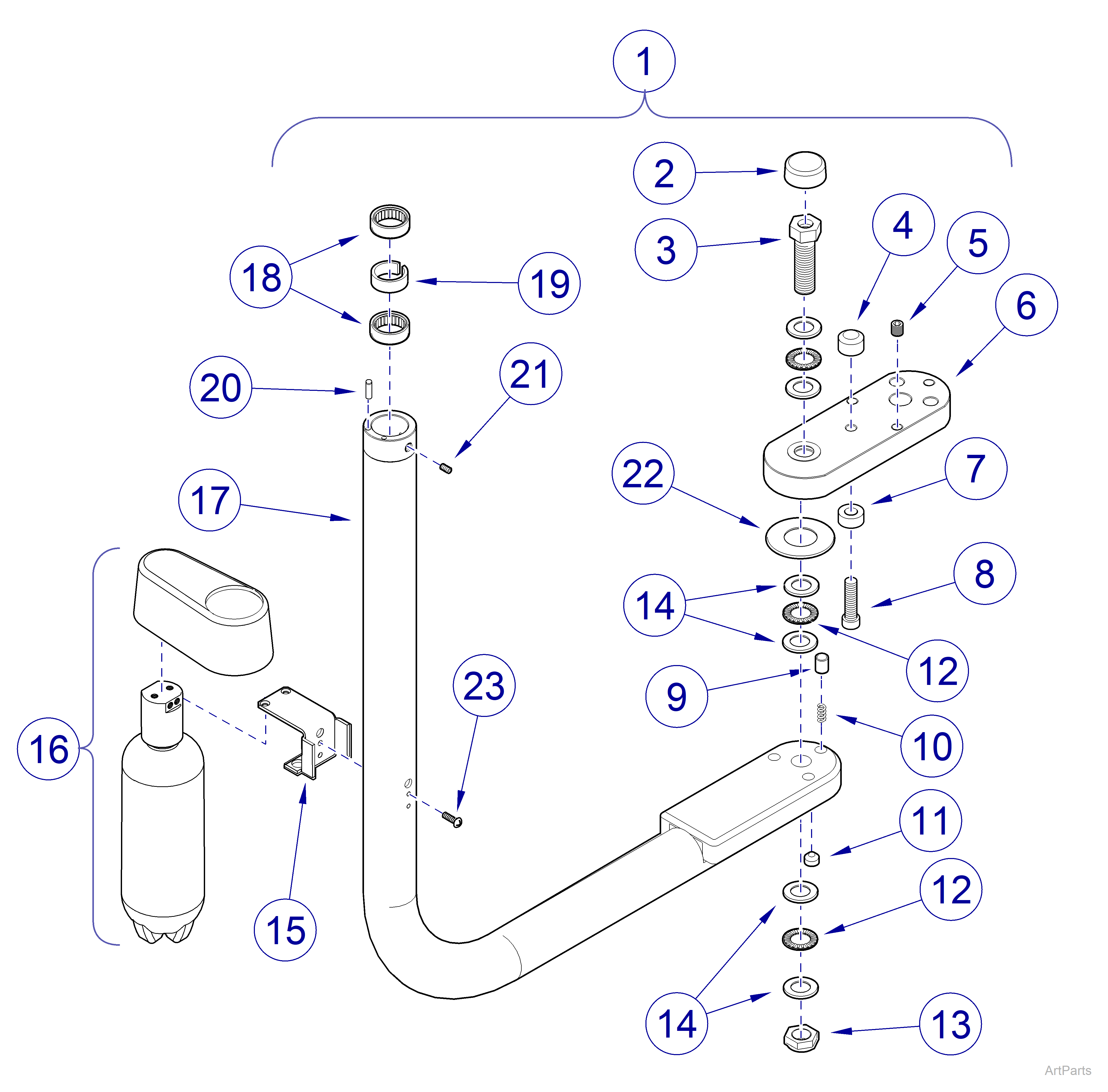 LR Unit Arms (Ultra Chairs)