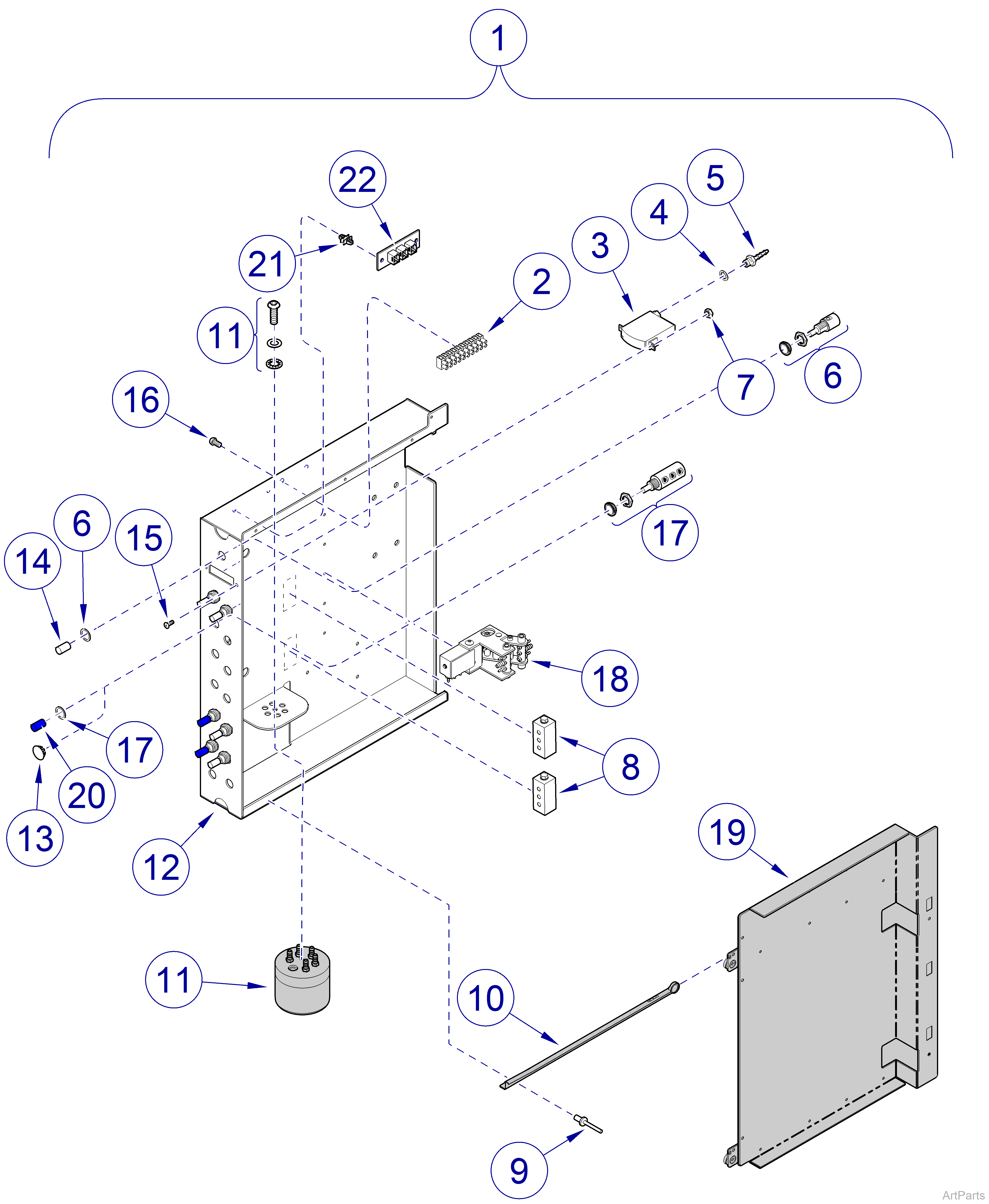 Procenter Control Panel for 12:00 and FTC mounts
