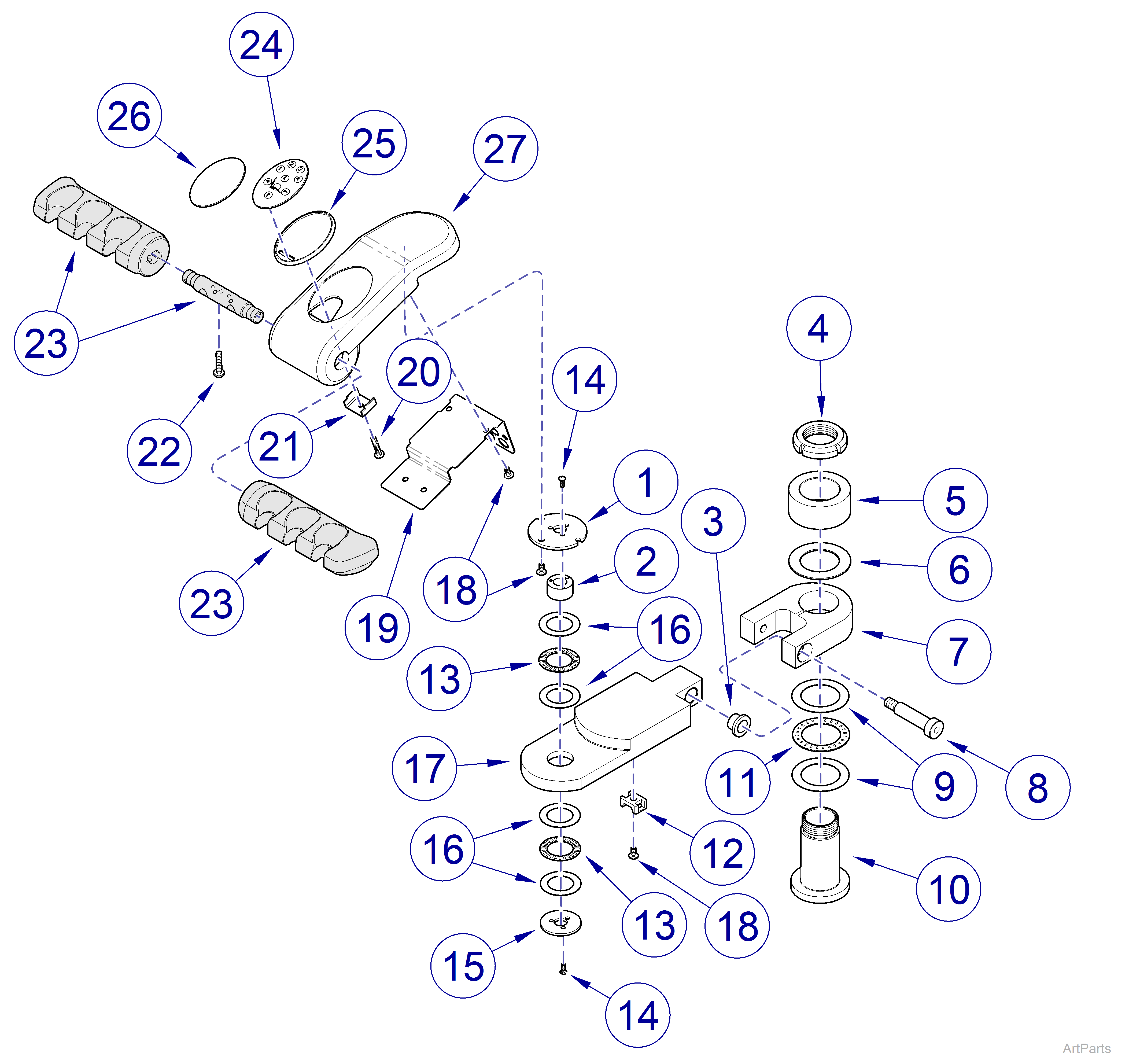 Procenter Delivery Unit (Compact) Flex Workstation / Duo Mtd