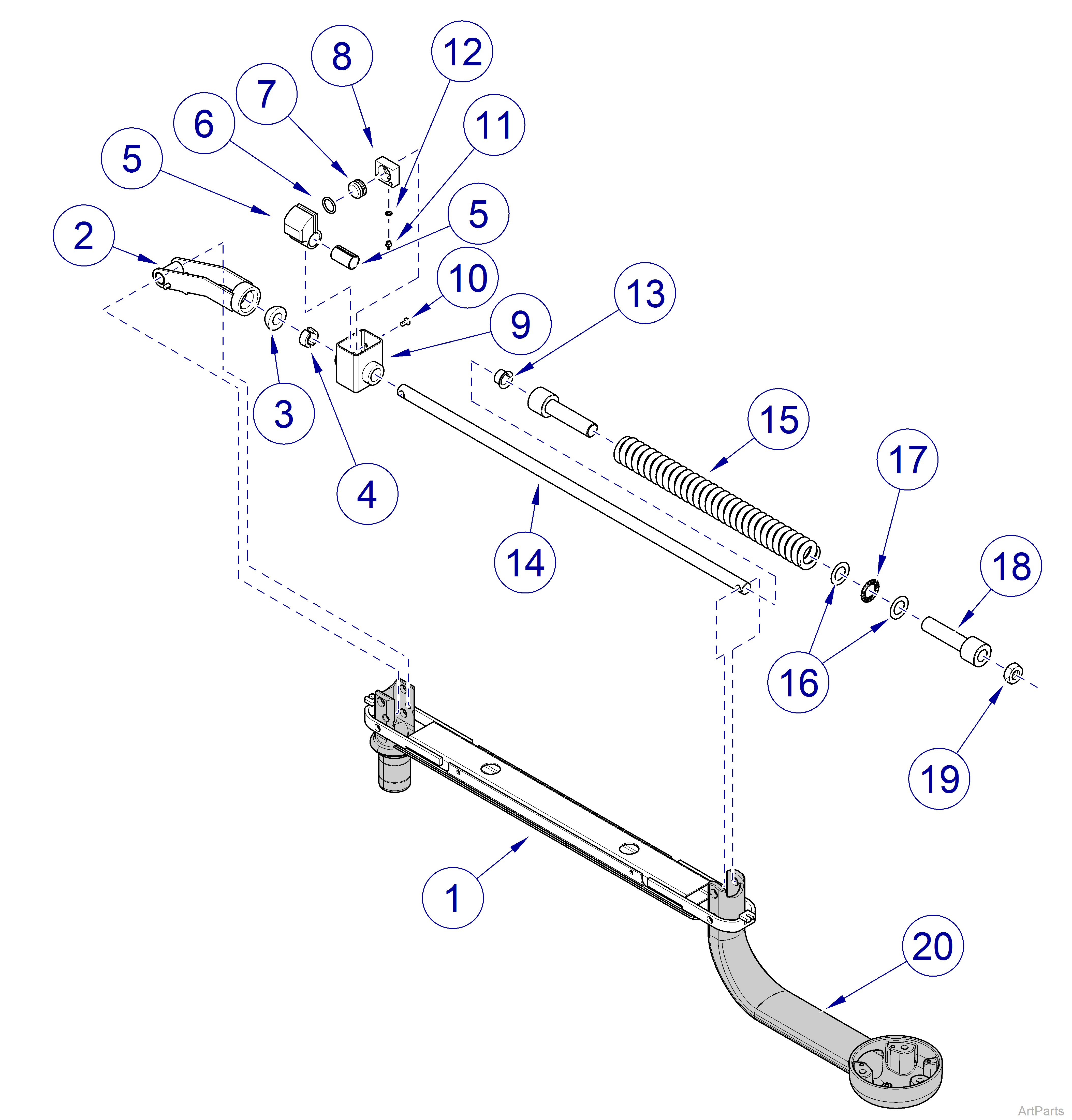 Elevance Delivery Unit Flex Arm