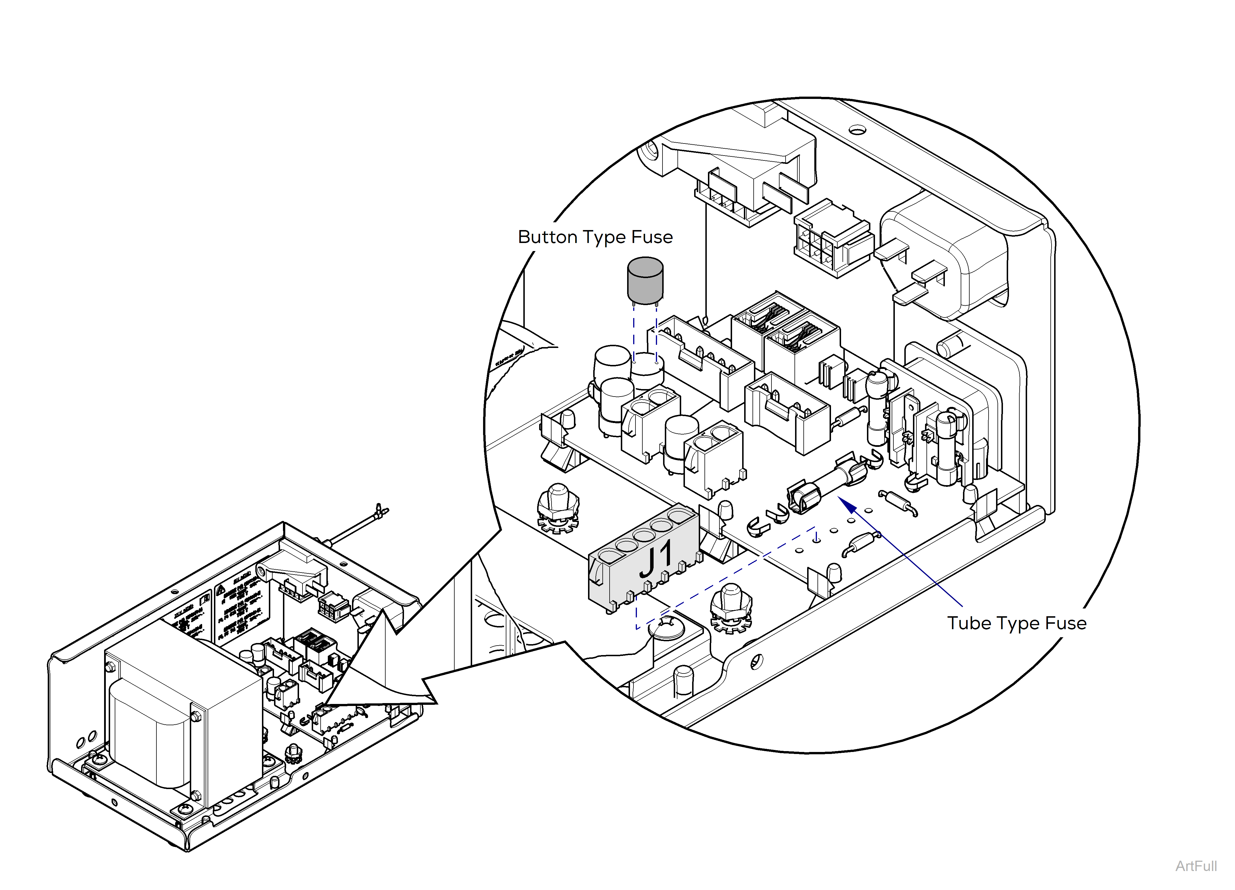 Power Supply153808 Replacing Fuses Test and Repair