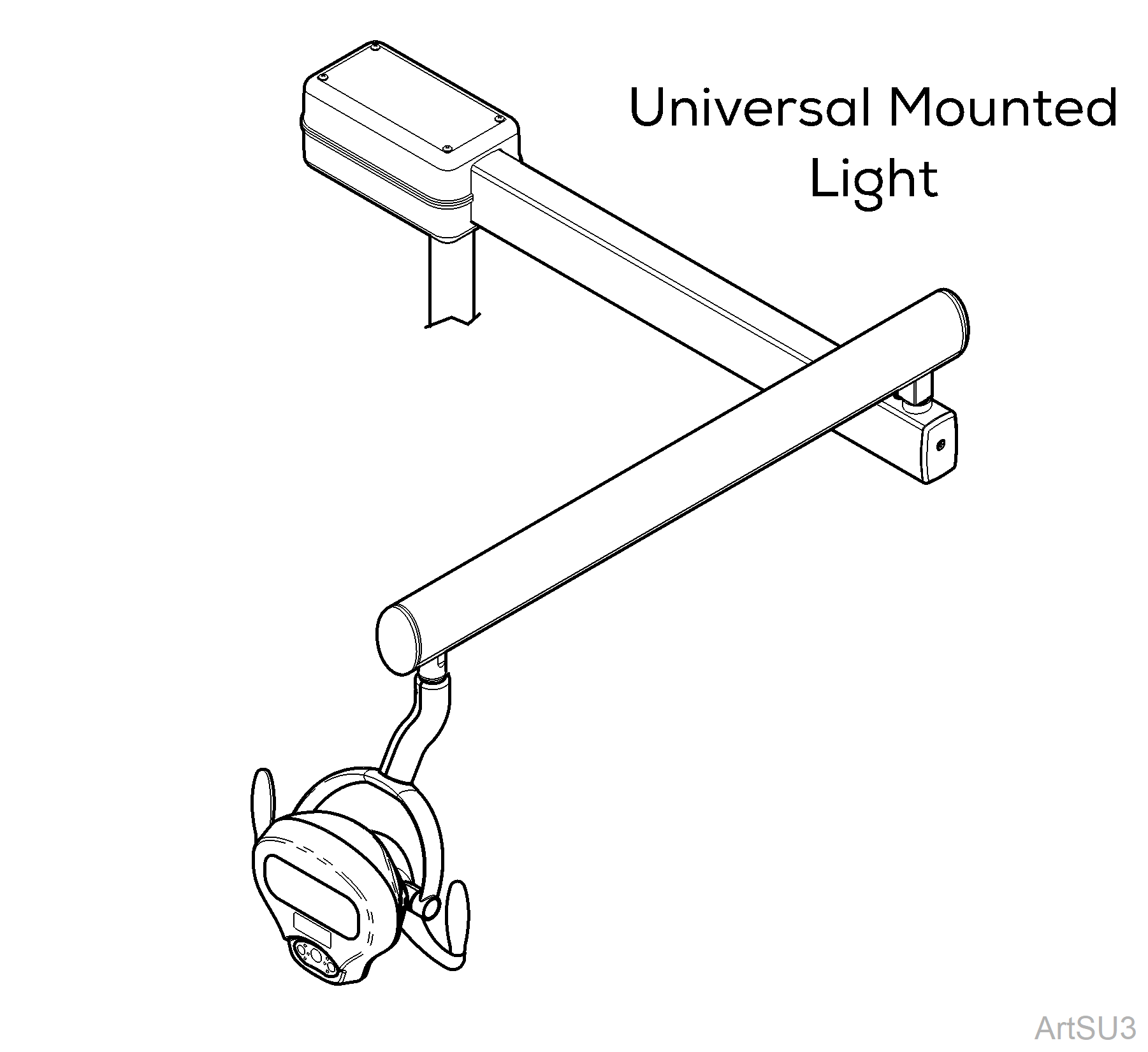Universal Mounted LED Light