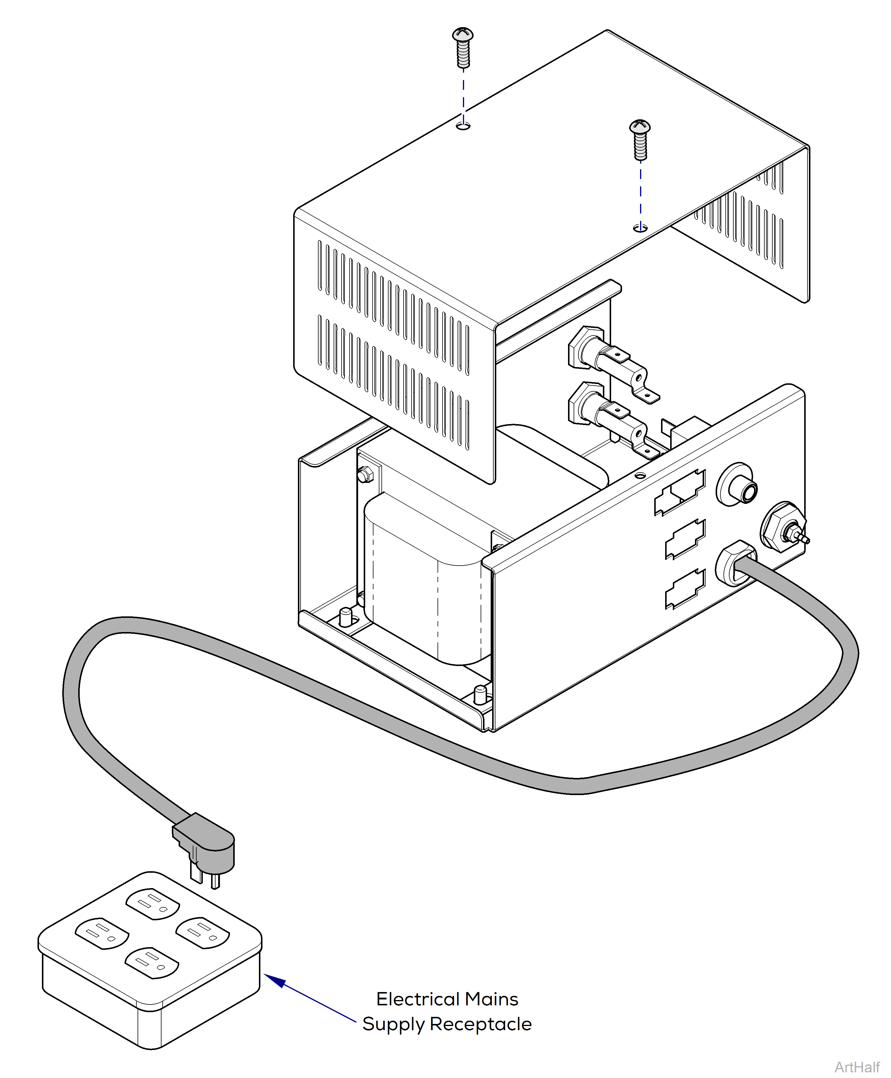 153606 and 153642 Power Supply Access
