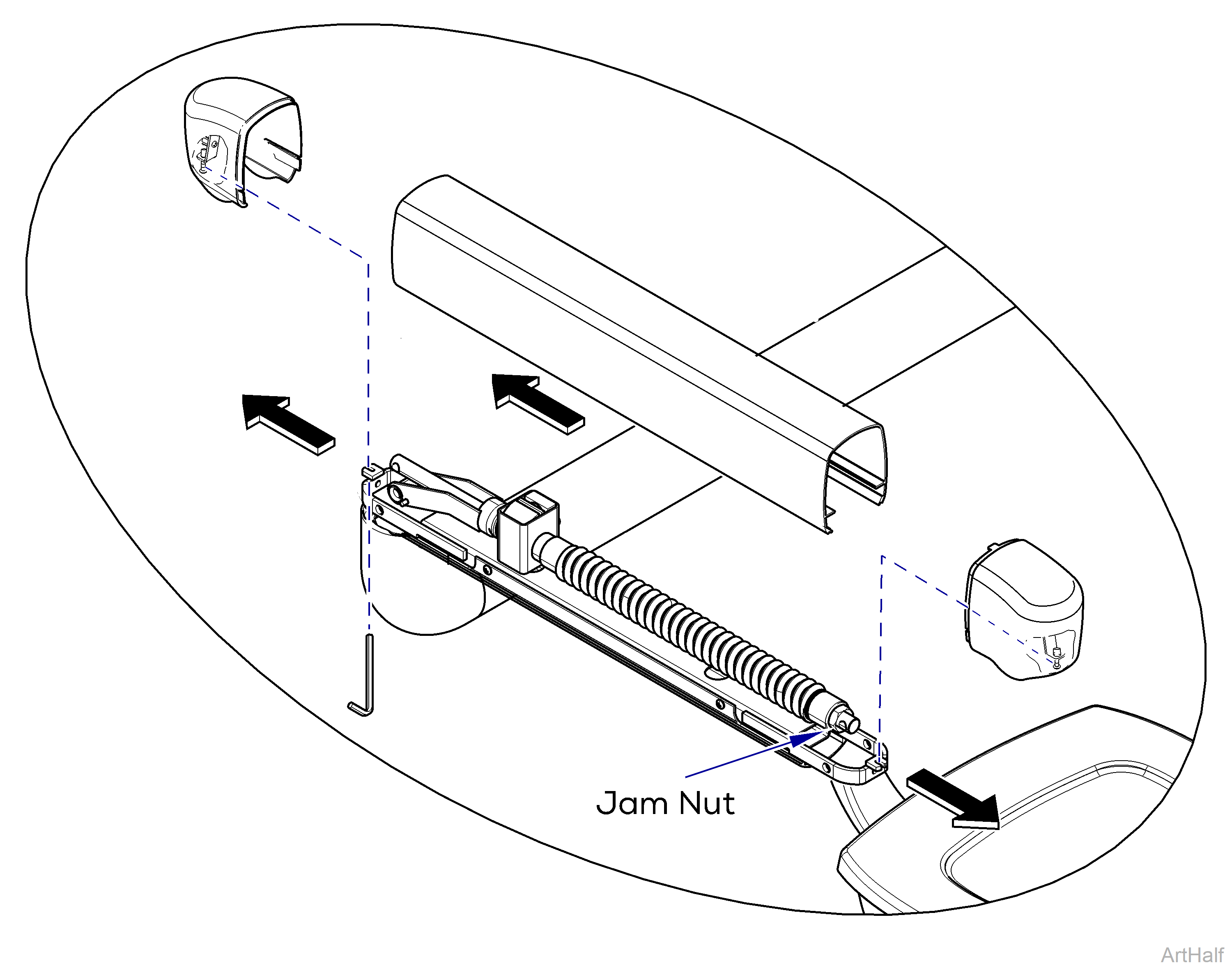 Flex Arm Drift Adjustment