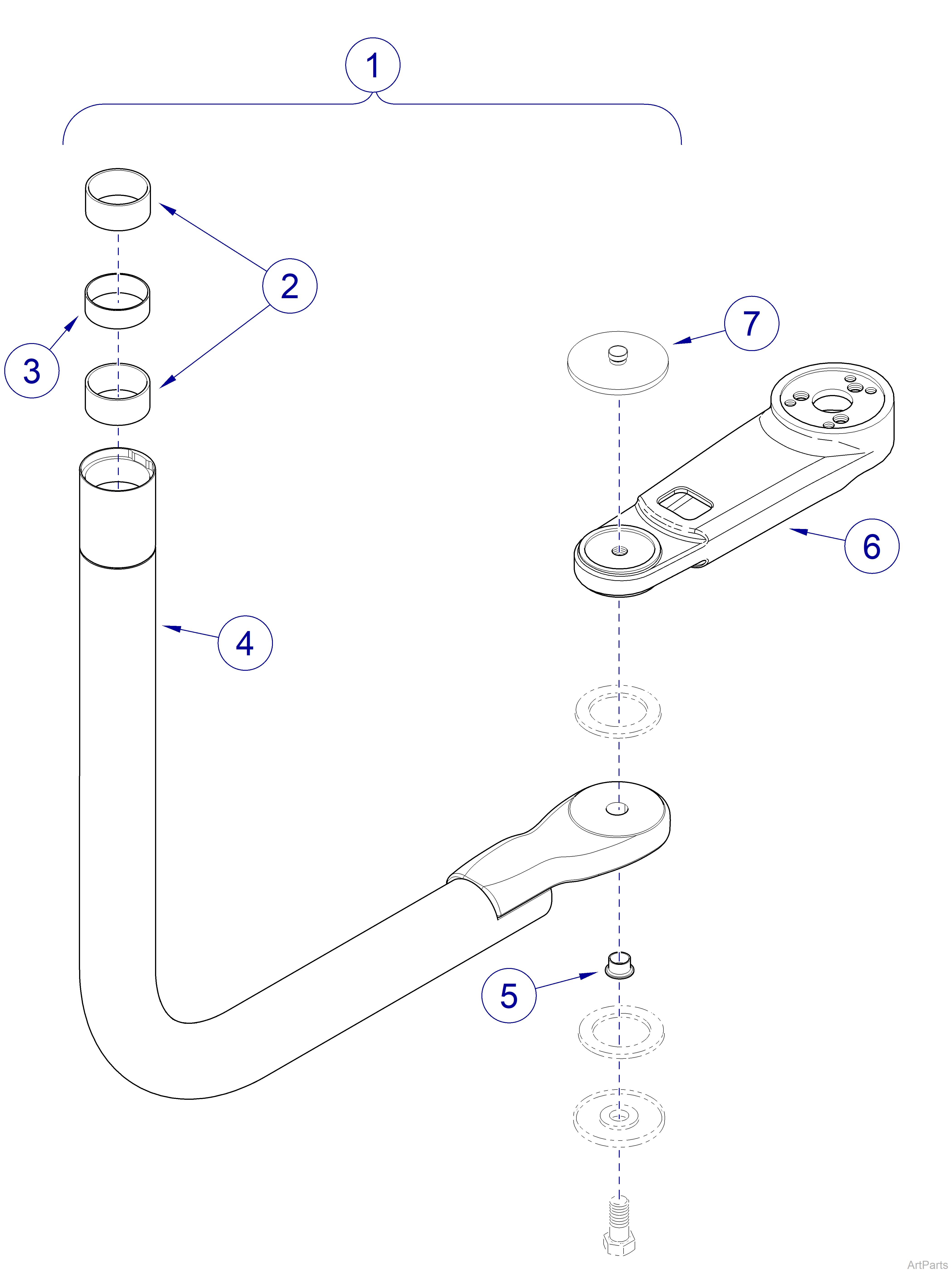 153798 Lower Arm