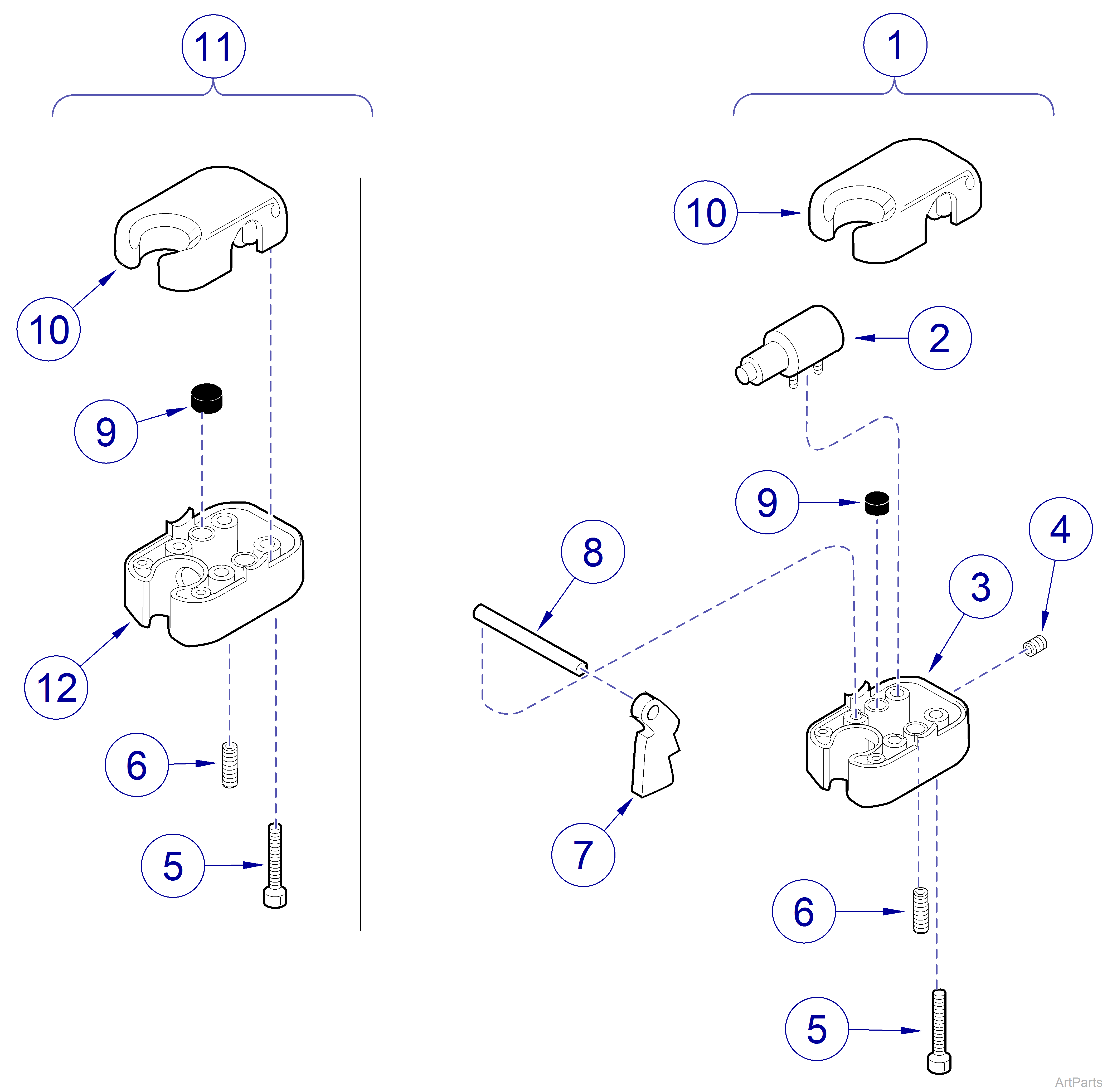 153839 Procenter Handpiece Holders 