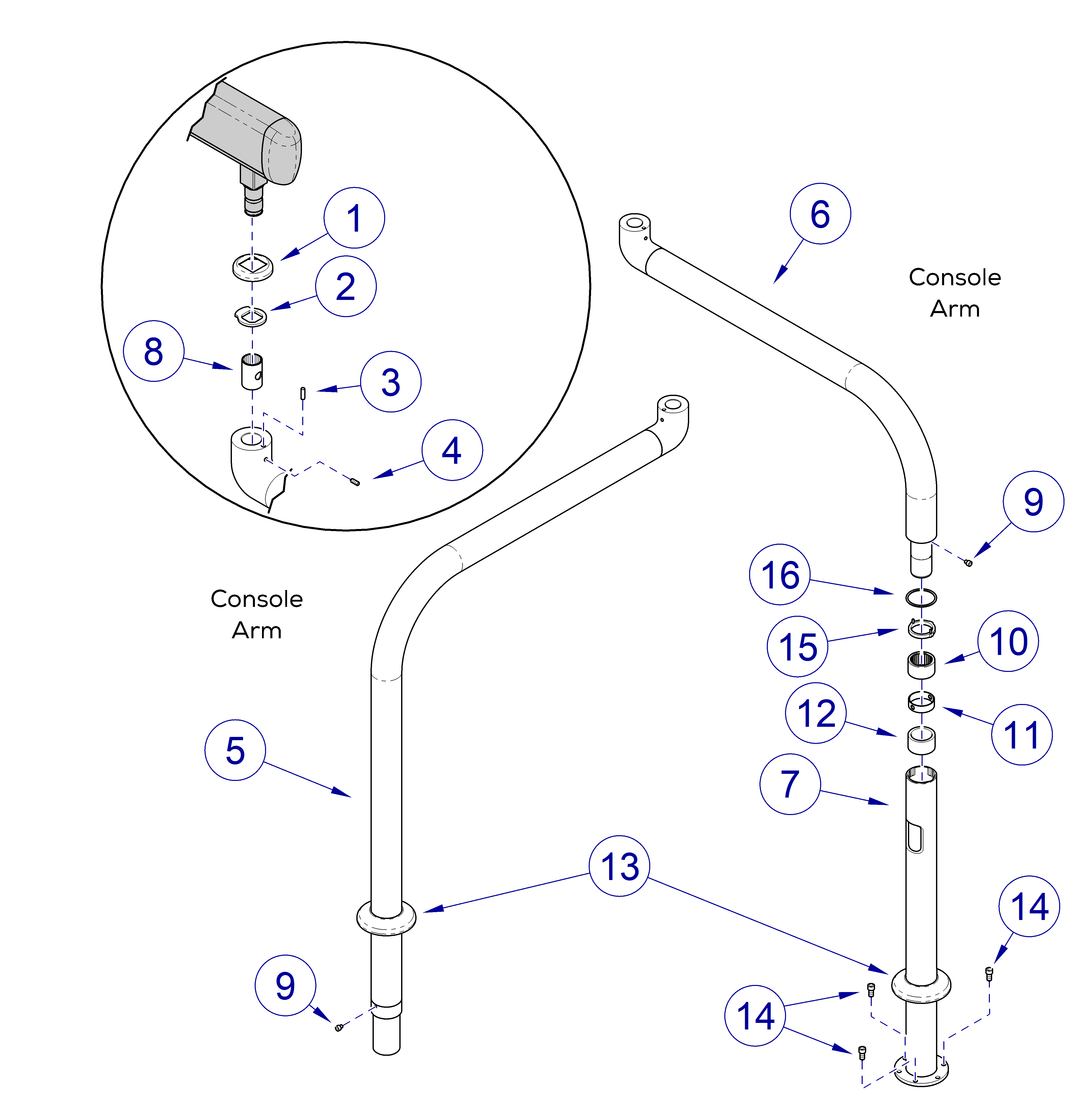 Elevance® Console Arm