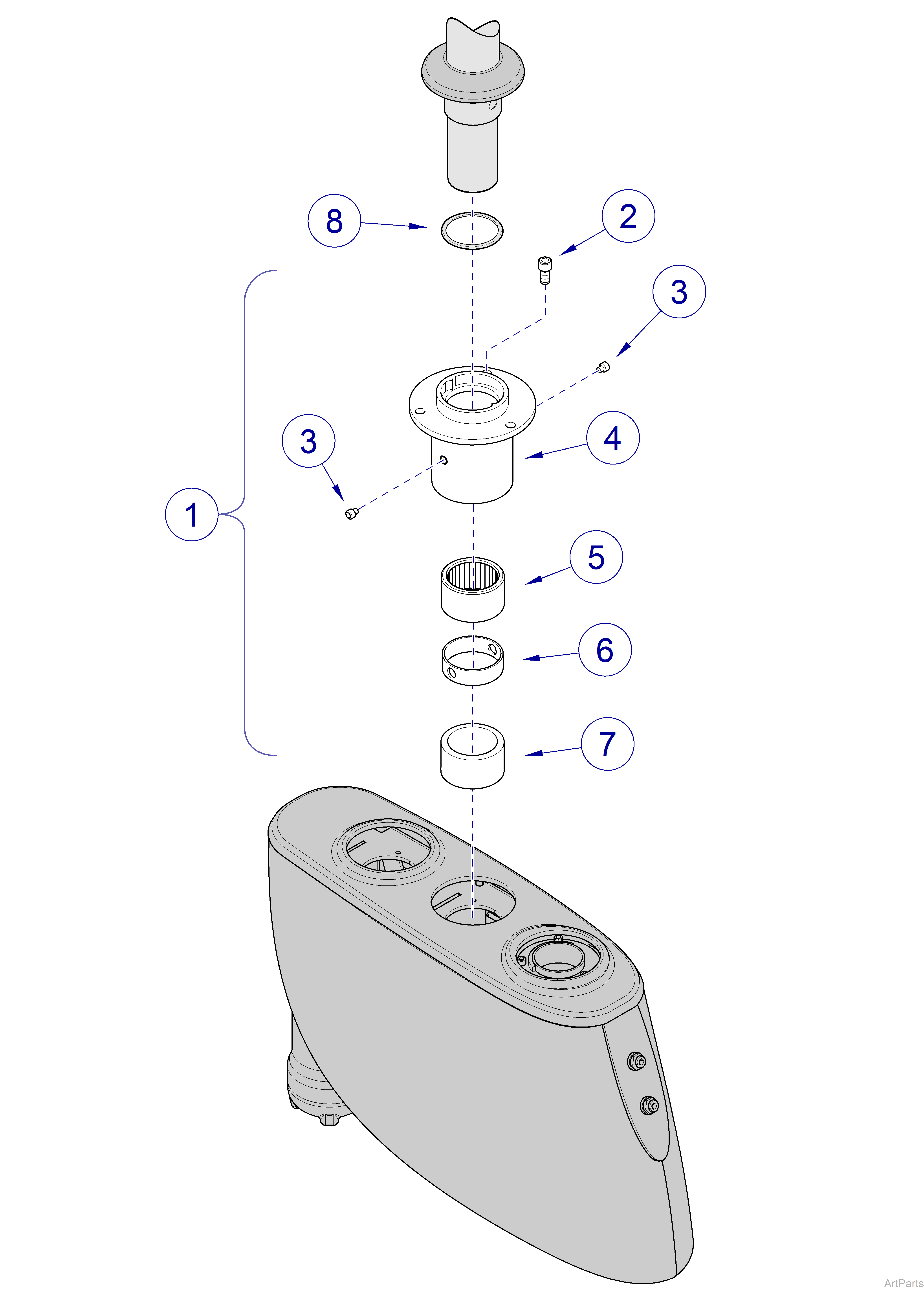  Elevance® Console Bearings