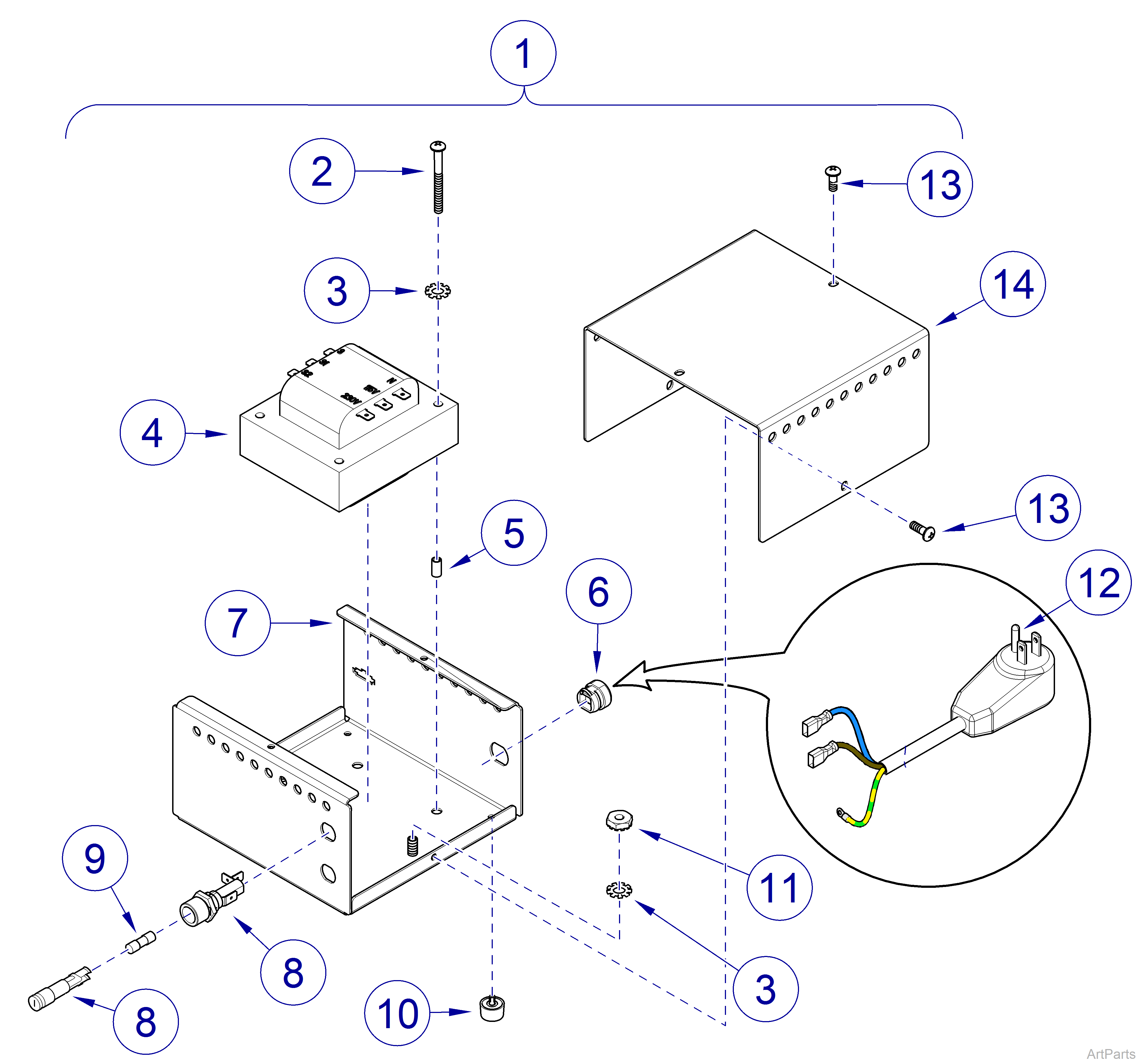  153935-001 115 VAC